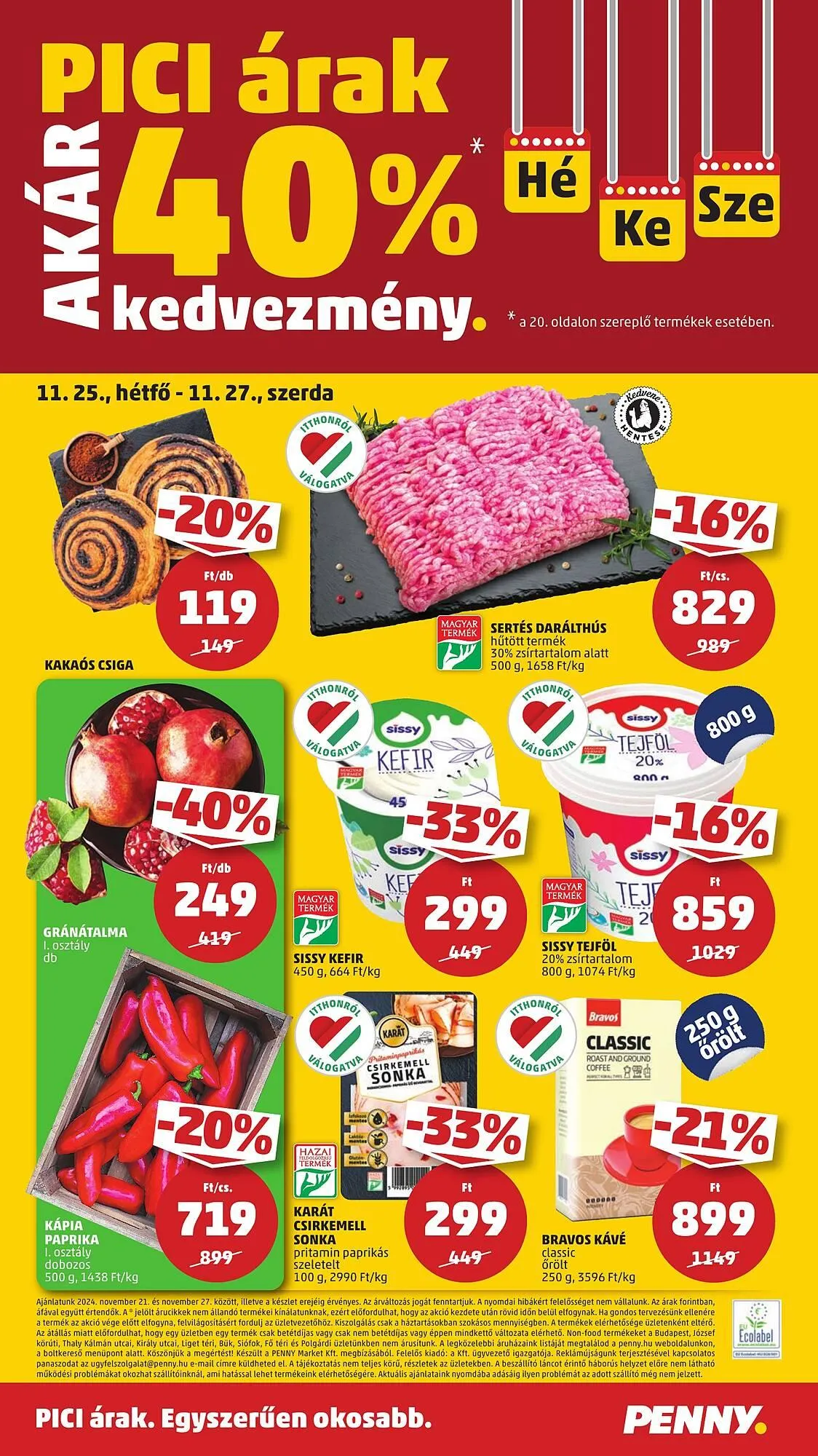 Katalógus PENNY akciós újság november 21.-tól november 27.-ig 2024. - Oldal 44