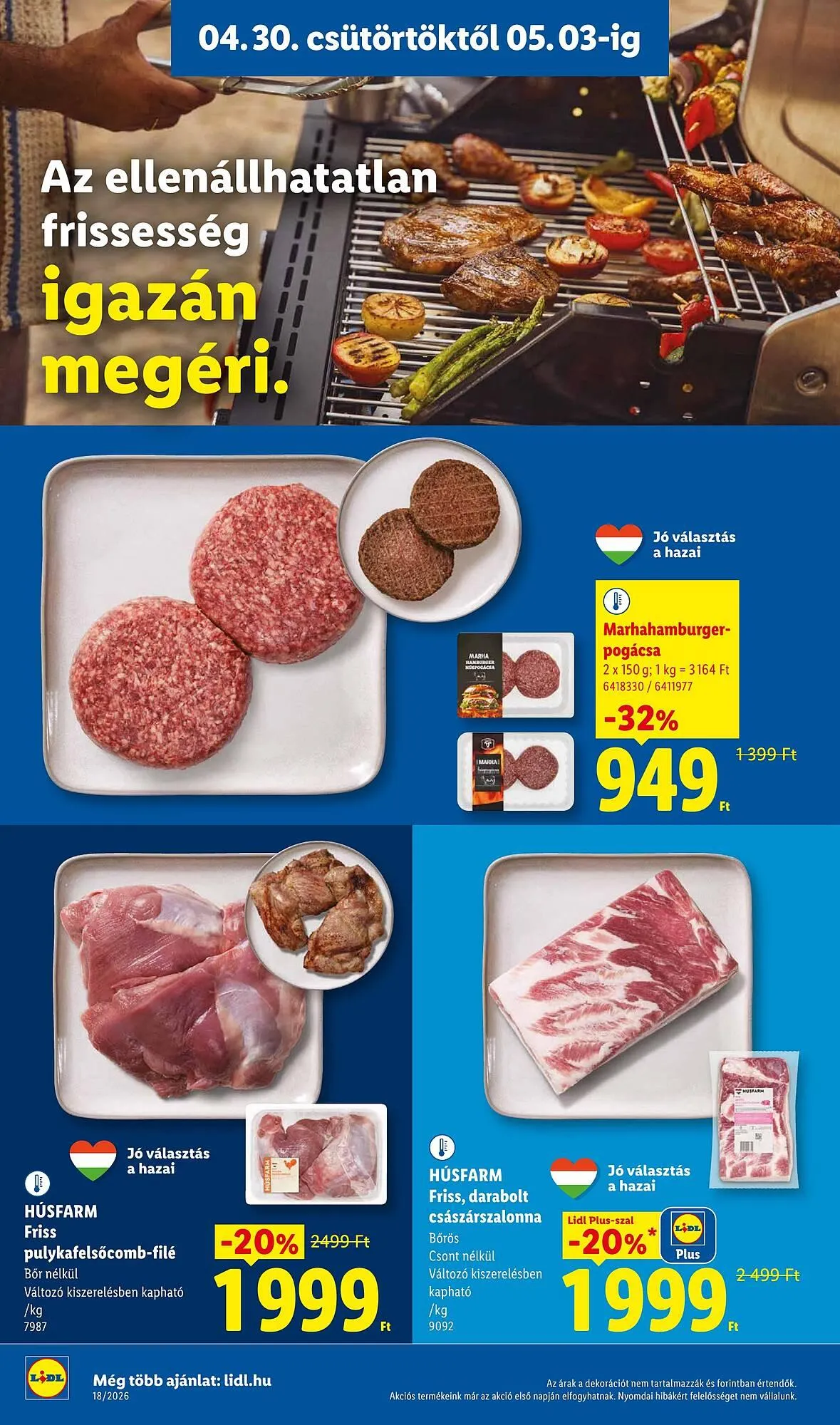 Katalógus Lidl akciós újság április 30.-tól május 6.-ig 2026. - Oldal 4