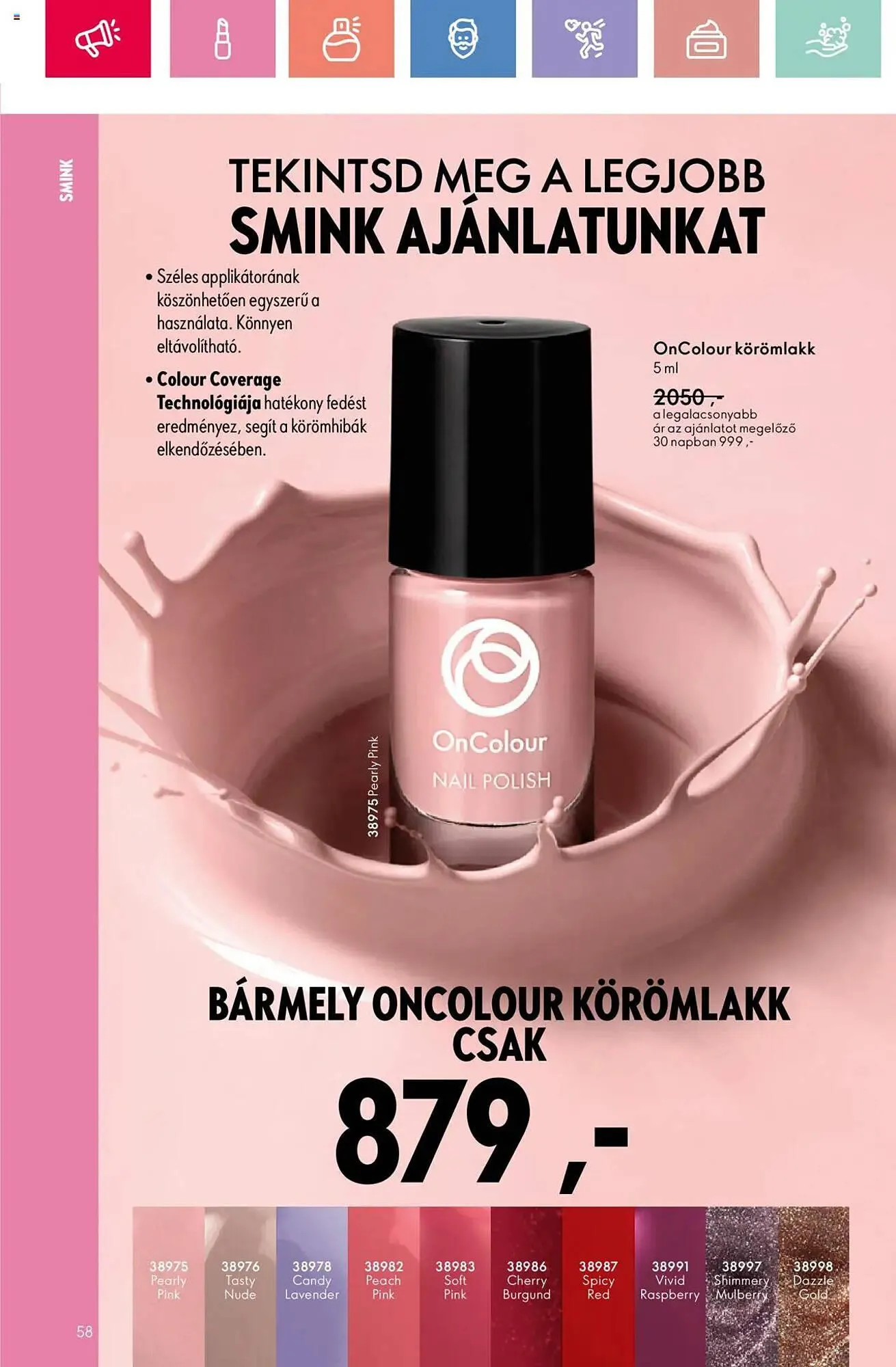 Katalógus Oriflame akciós újság május 4.-tól május 24.-ig 2025. - Oldal 58