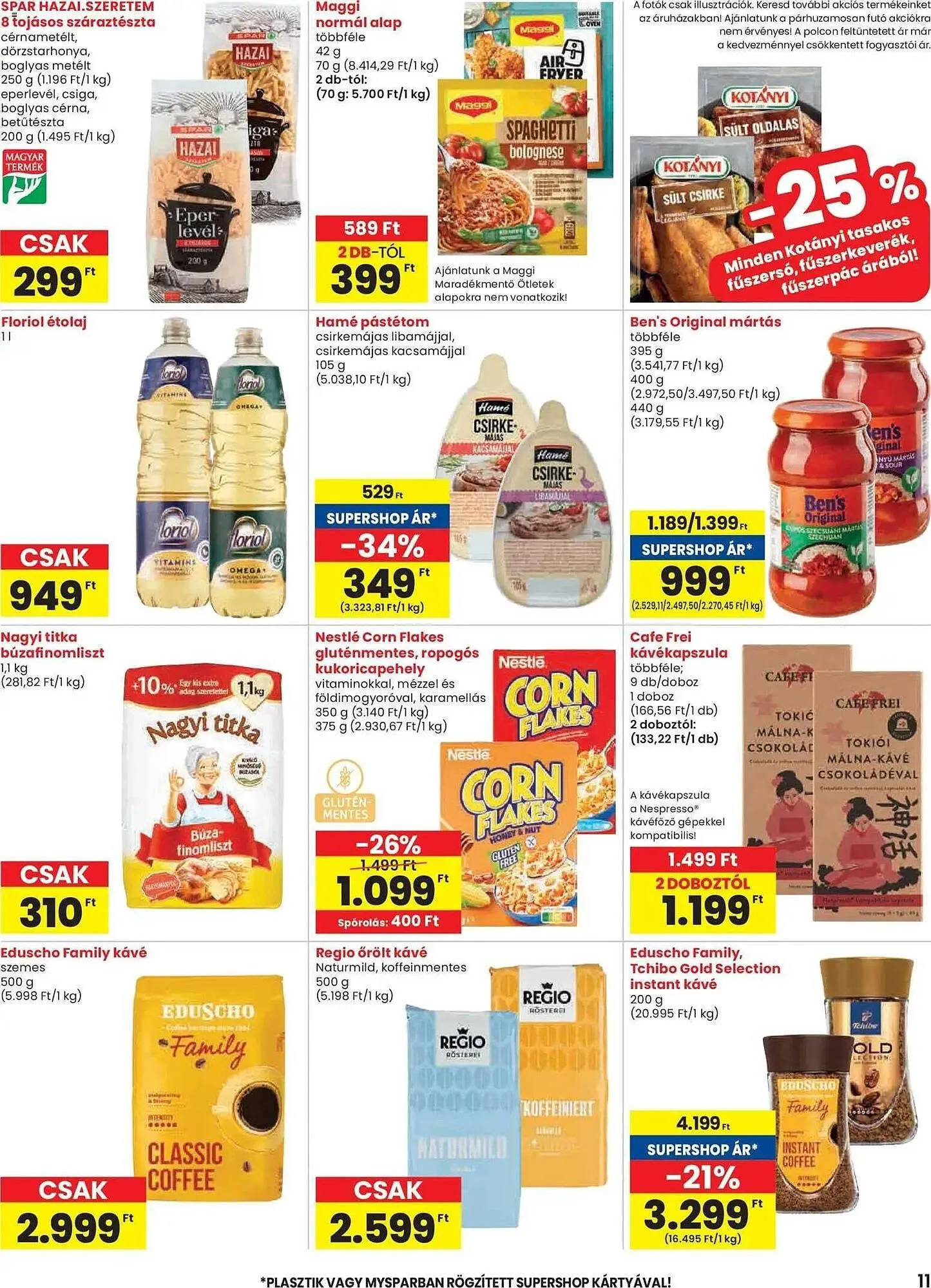 Katalógus Spar akciós újság március 5.-tól március 11.-ig 2026. - Oldal 11