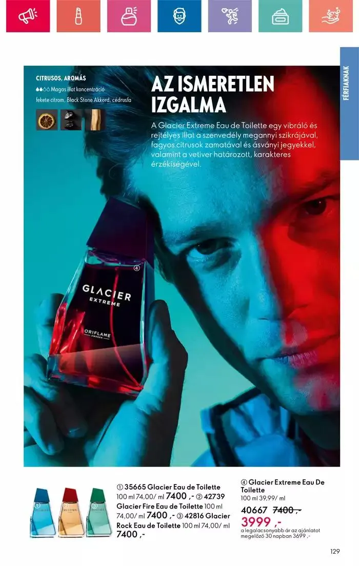 Katalógus ORIFLAME akciós december 29.-tól január 12.-ig 2025. - Oldal 129