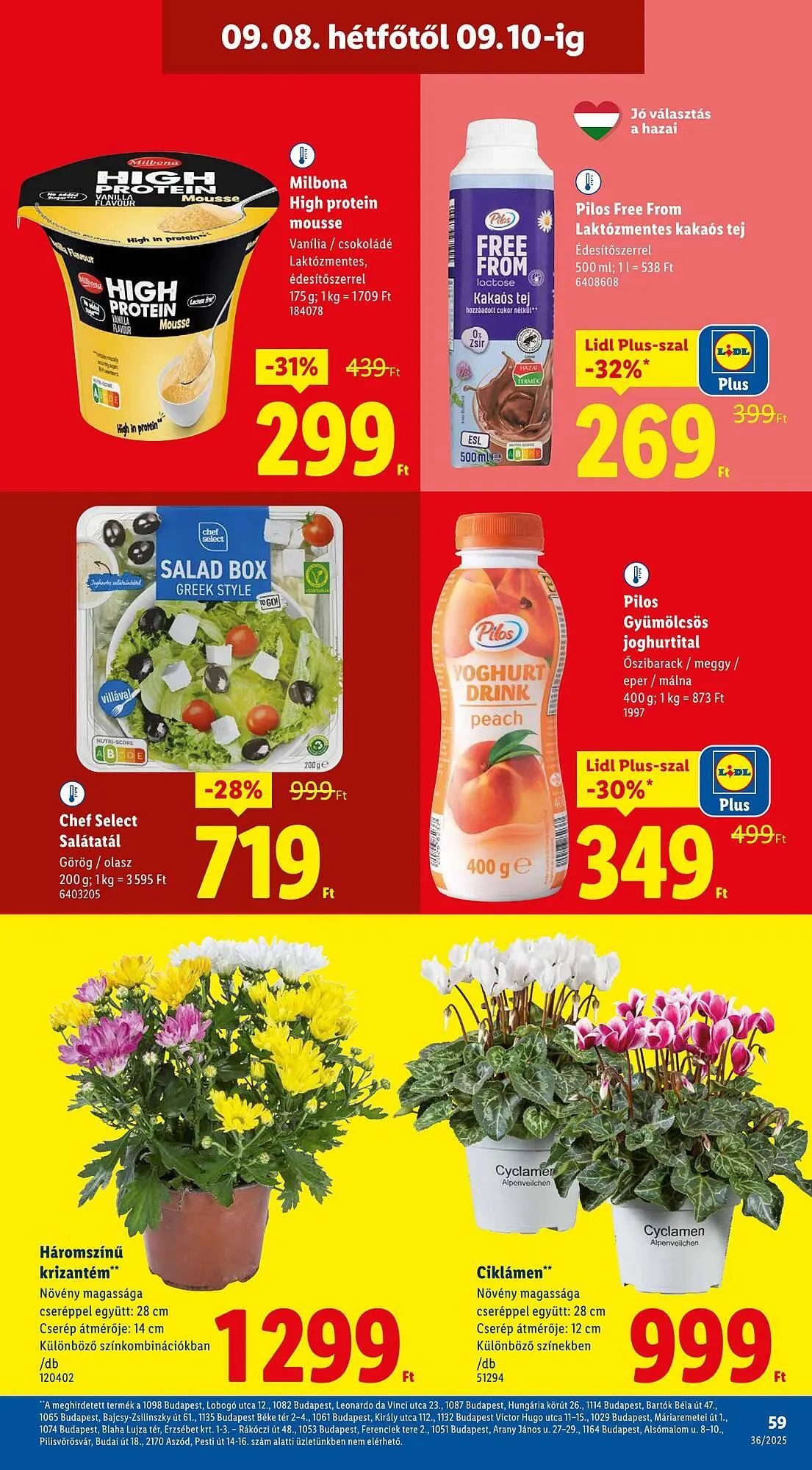 Katalógus Pick-Lidl Nyereményjáték 2025.09.24 akciós újság szeptember 4.-tól szeptember 10.-ig 2025. - Oldal 59