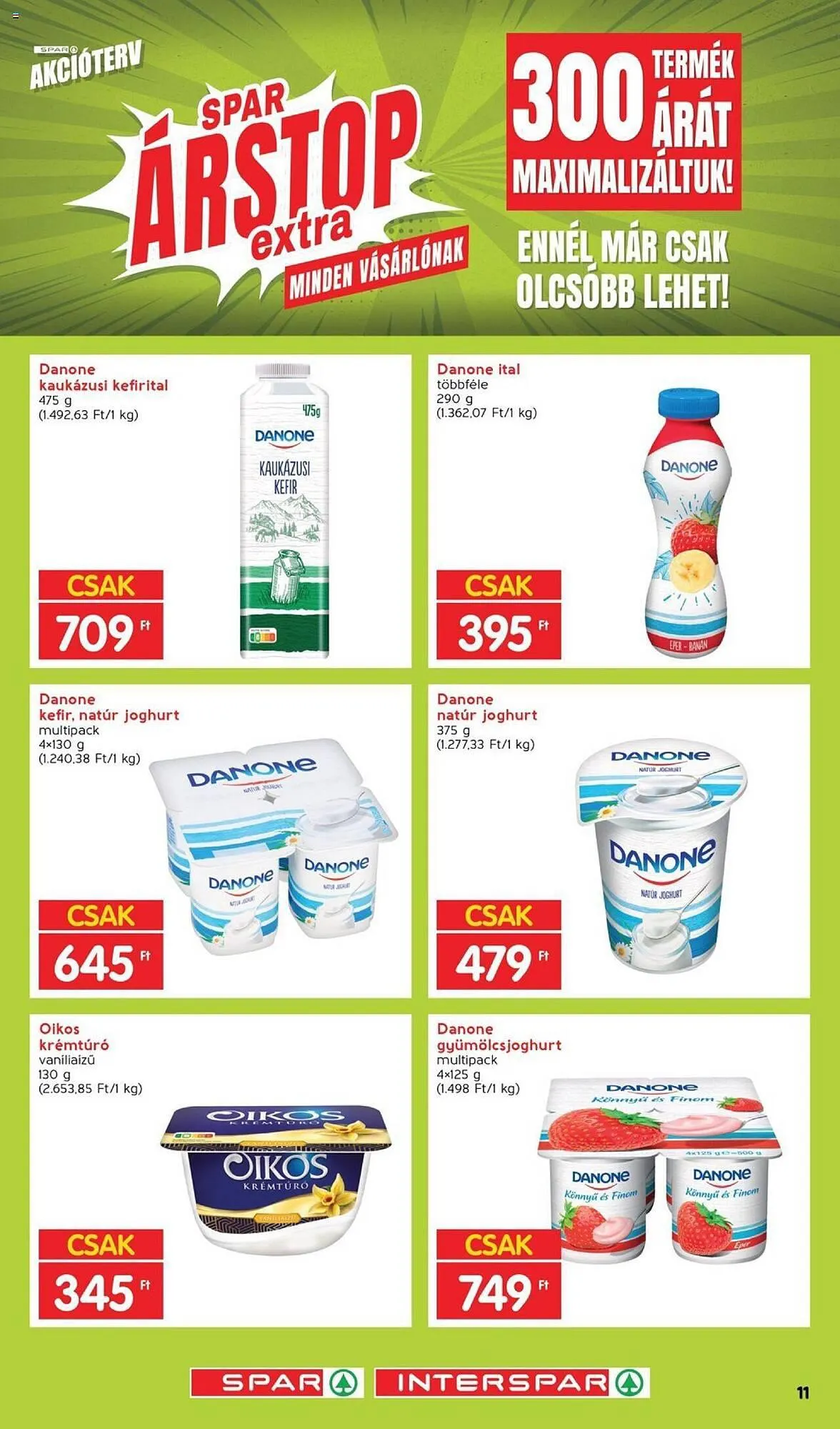 Katalógus Spar akciós újság június 1.-tól július 31.-ig 2023. - Oldal 11