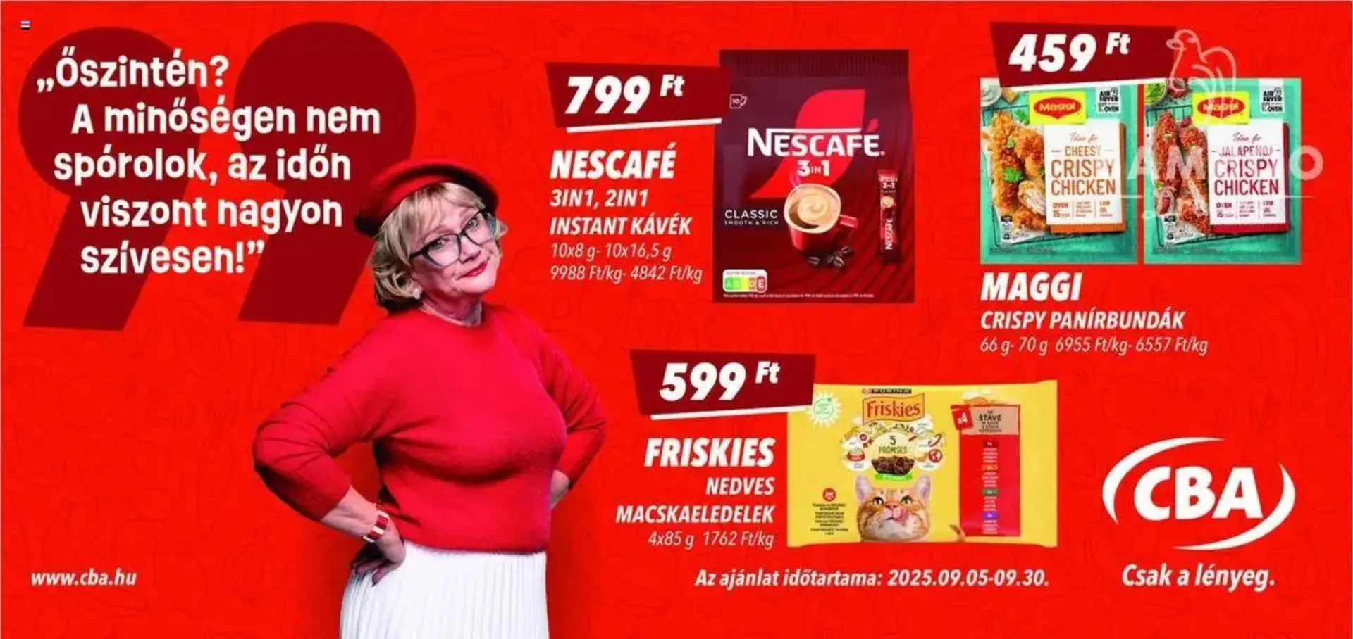 CBA akciós újság - 1