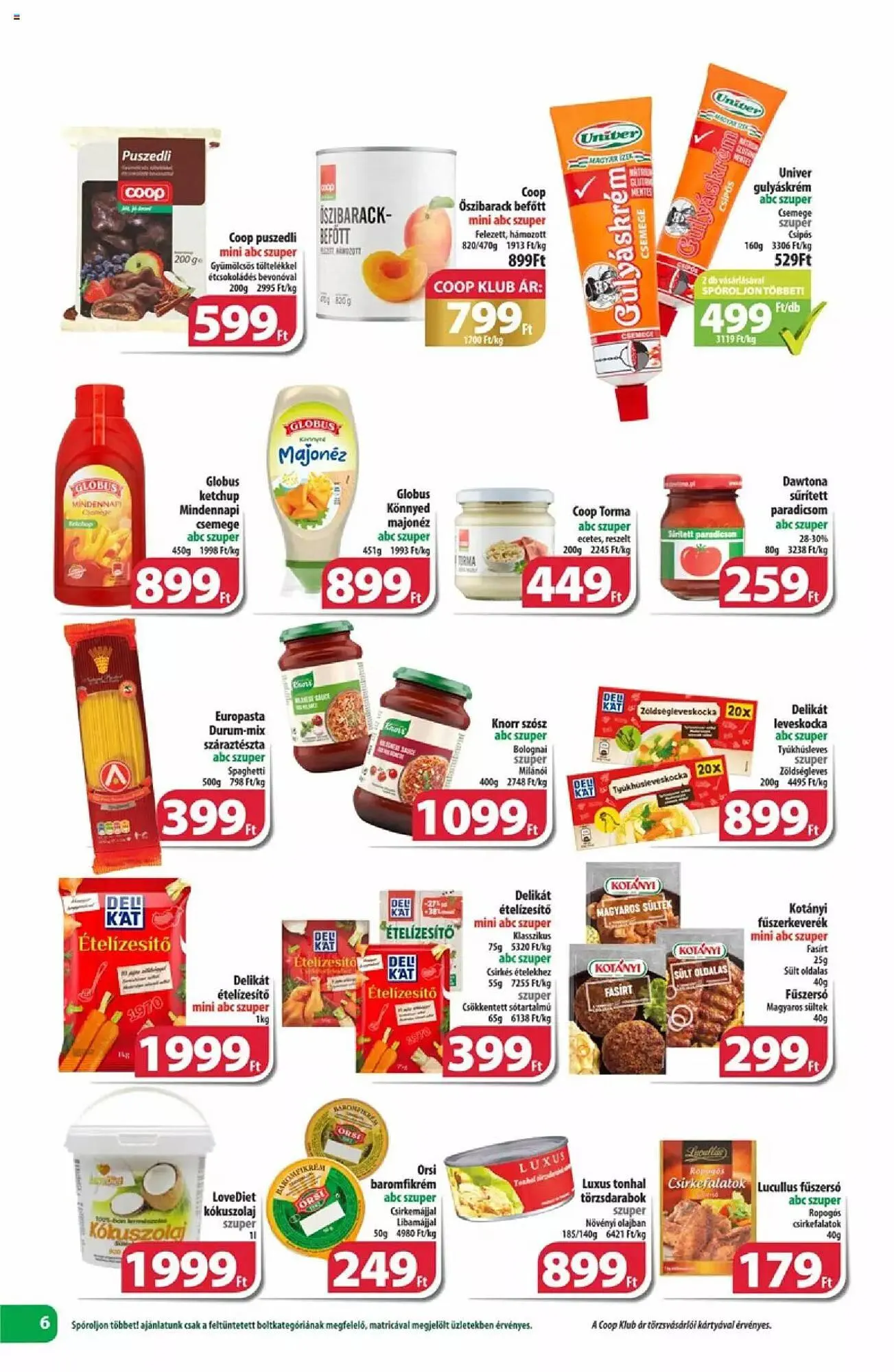 Katalógus Coop akciós újság szeptember 21.-tól október 4.-ig 2023. - Oldal 6