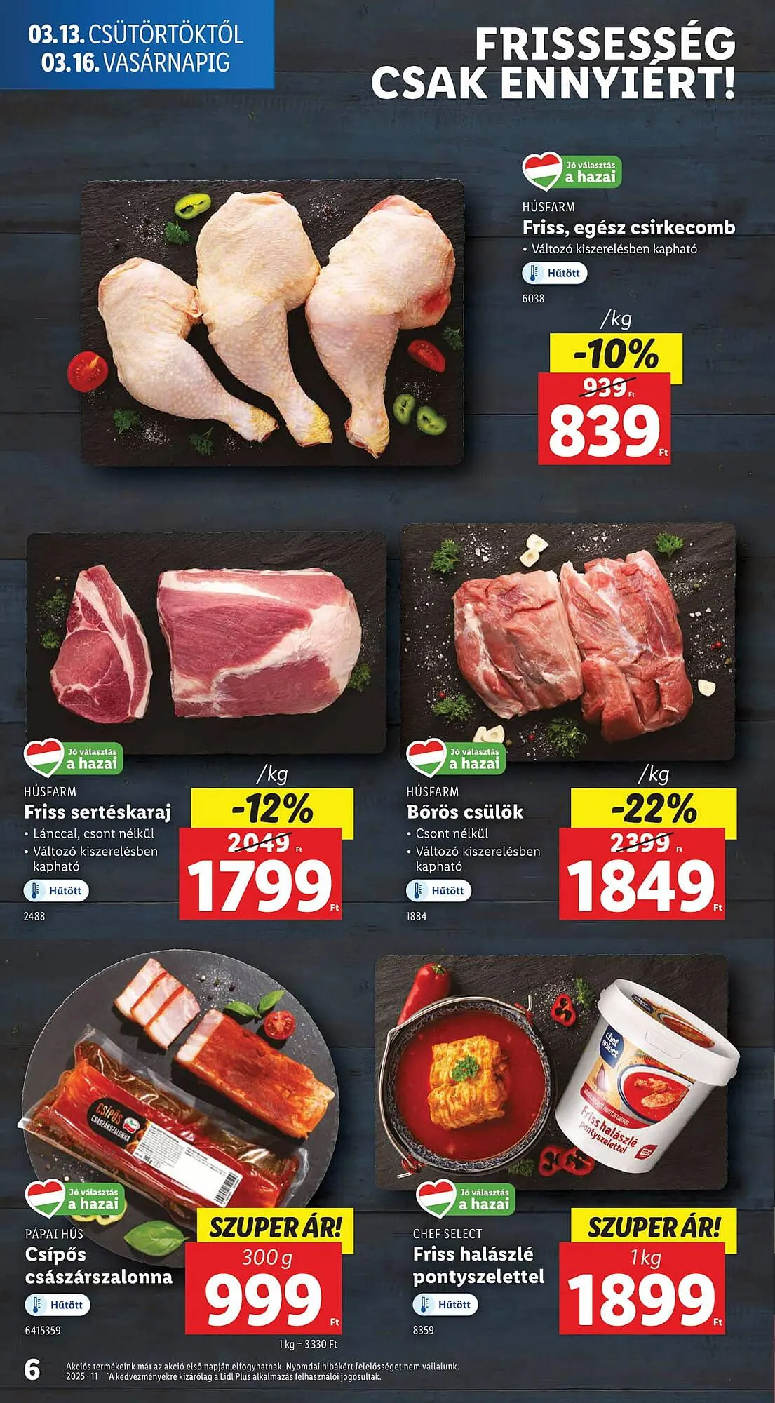 Katalógus Lidl akciós újság március 13.-tól március 19.-ig 2025. - Oldal 6