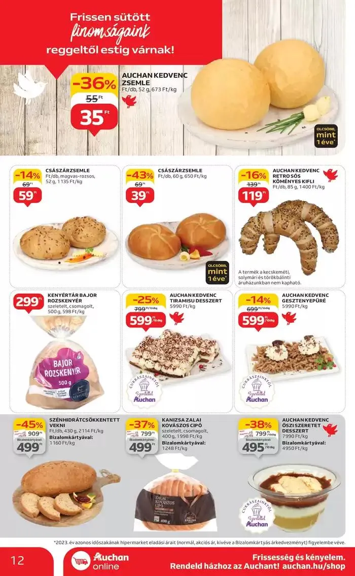 Katalógus Catalog Auchan október 28.-tól november 6.-ig 2024. - Oldal 12