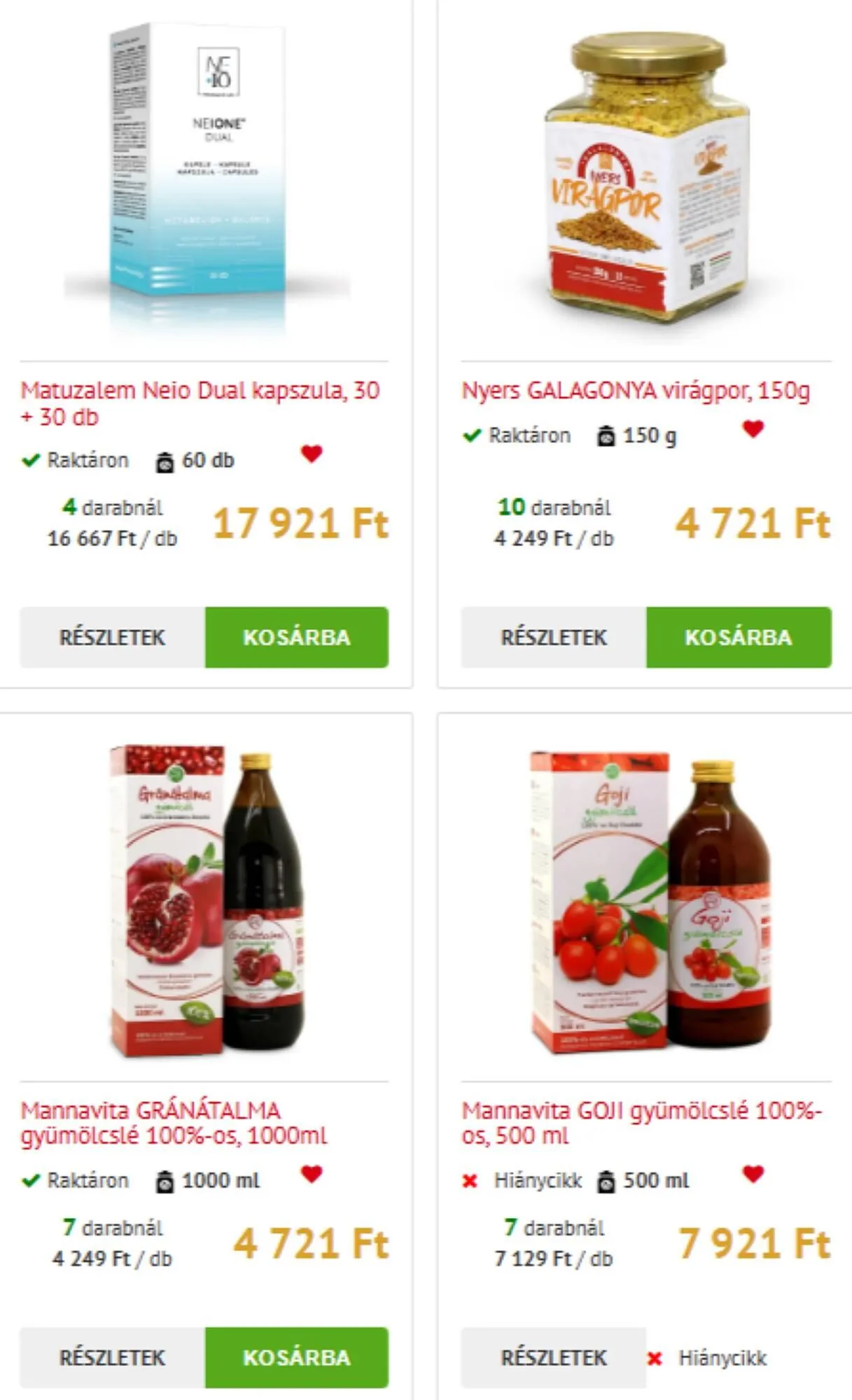 Katalógus MannaVita akciós újság január 10.-tól január 21.-ig 2025. - Oldal 2