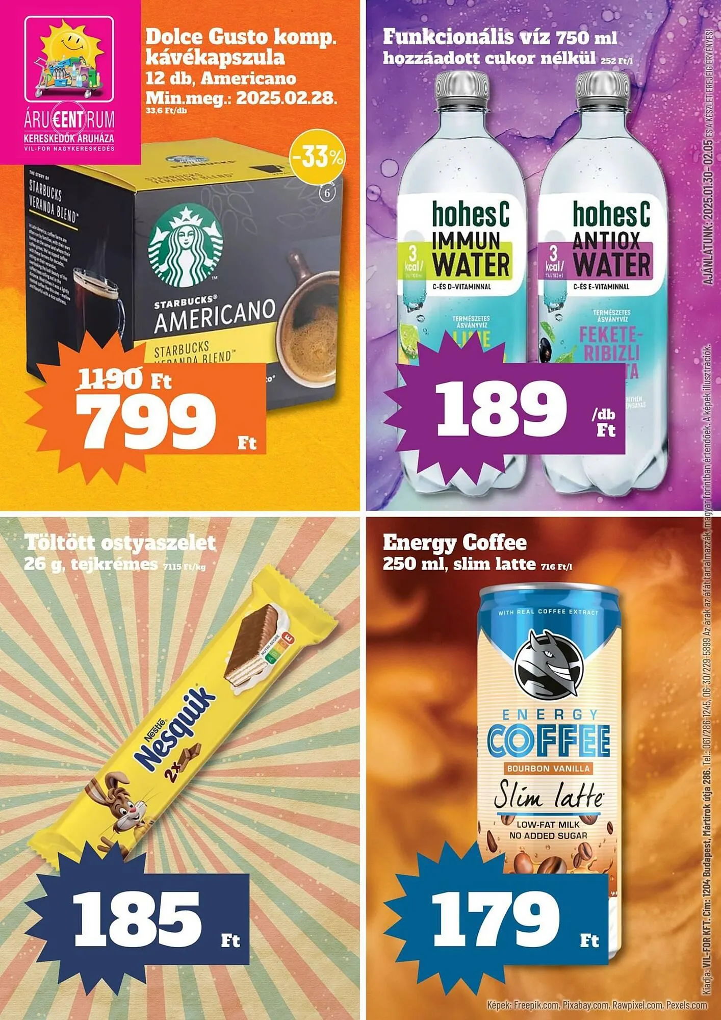 Vil-For akciós újság - 1