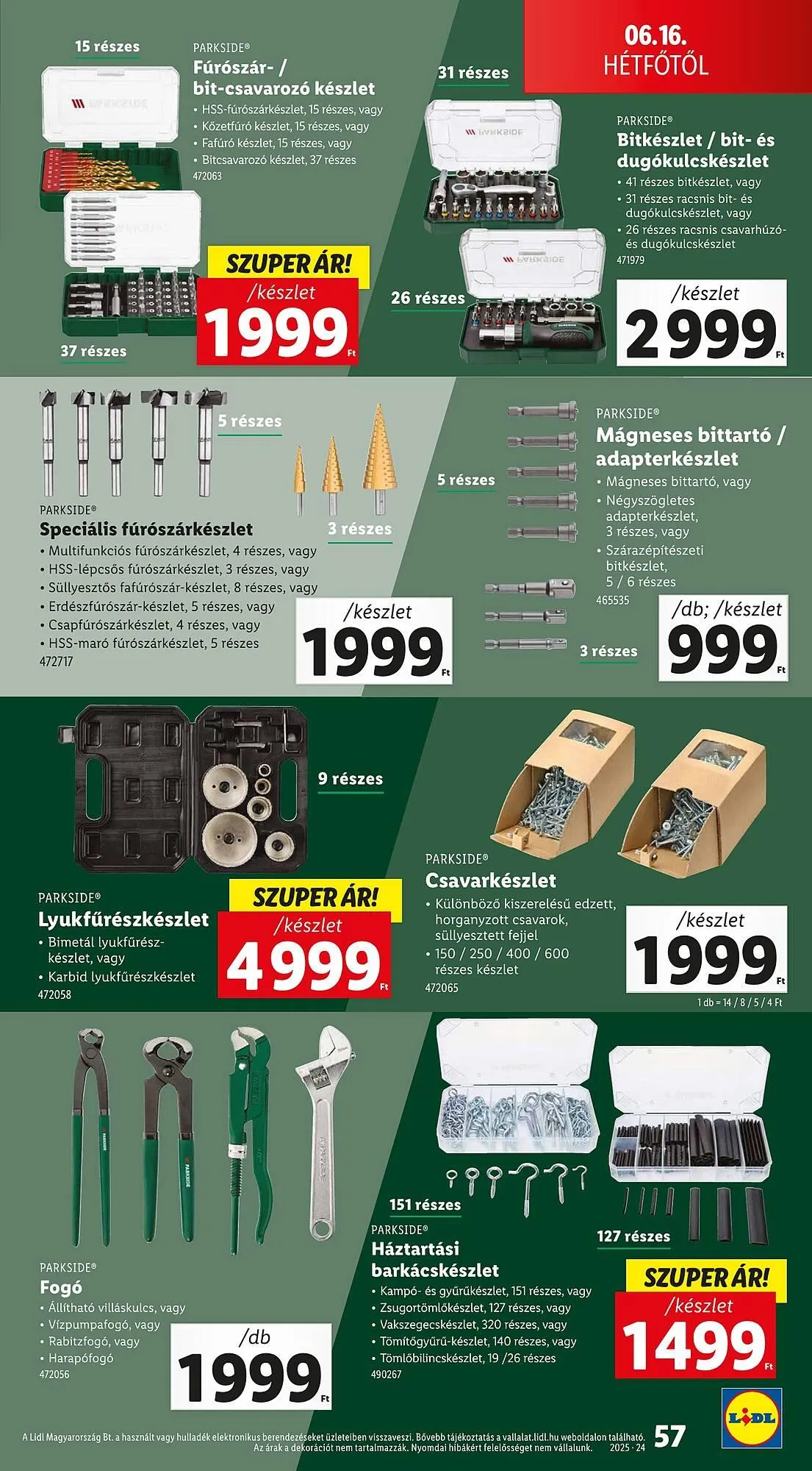 Katalógus Lidl akciós újság június 12.-tól június 18.-ig 2025. - Oldal 57