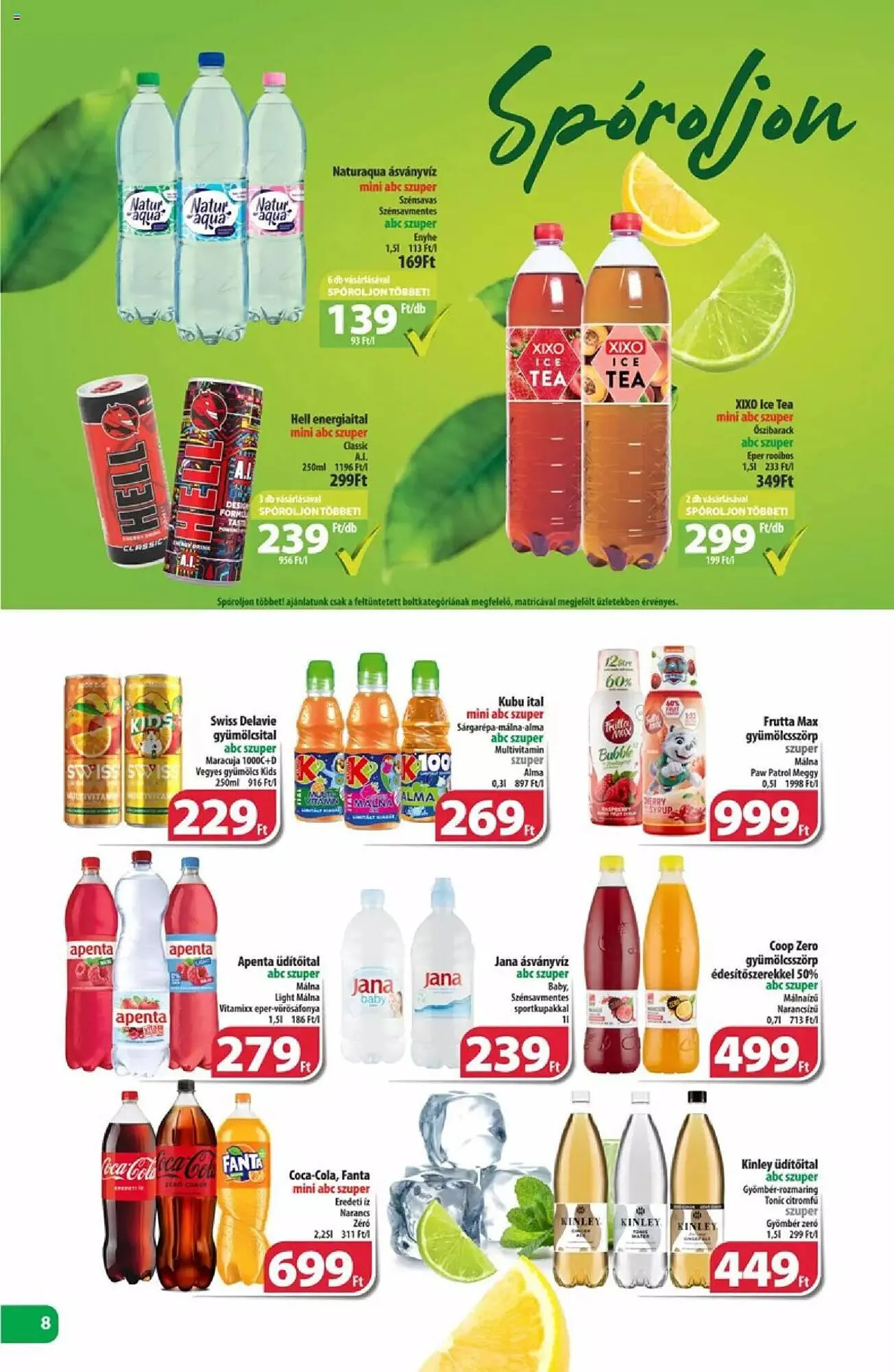 Katalógus Coop akciós újság szeptember 21.-tól október 4.-ig 2023. - Oldal 8