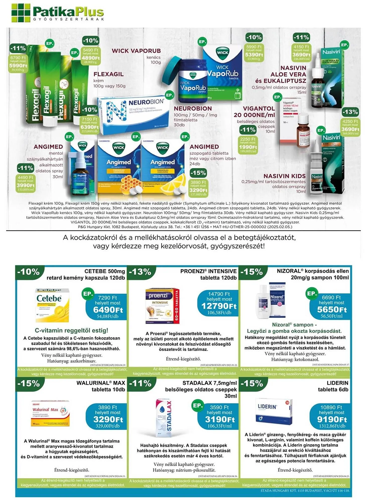 Katalógus PatikaPlus akciós újság március 1.-tól március 31.-ig 2025. - Oldal 6