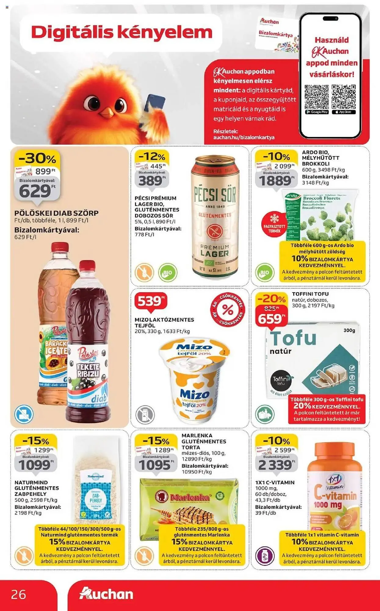 Katalógus Auchan akciós újság szeptember 4.-tól szeptember 10.-ig 2025. - Oldal 26