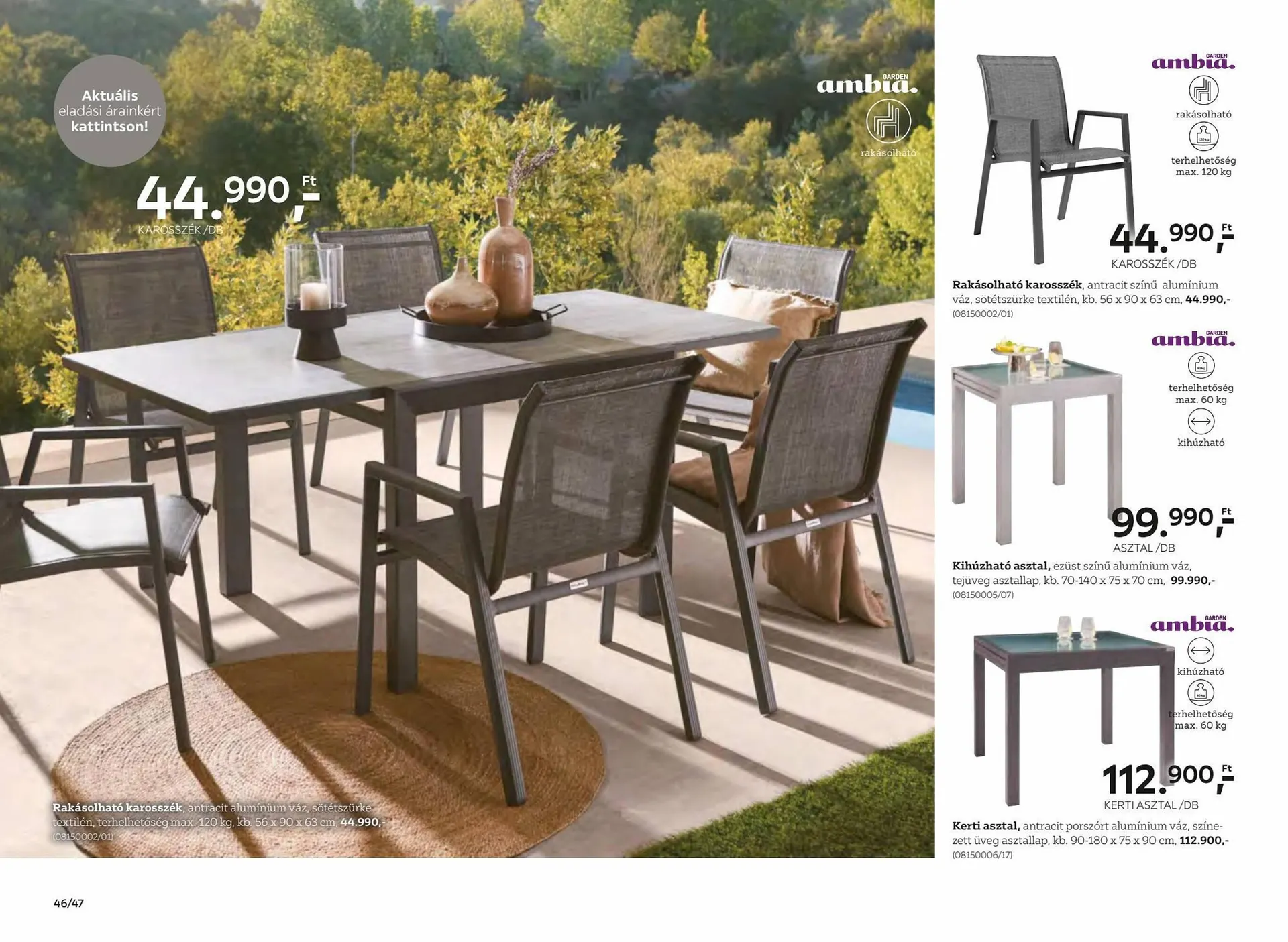 Katalógus XXXLutz akciós újság április 17.-tól december 31.-ig 2023. - Oldal 46