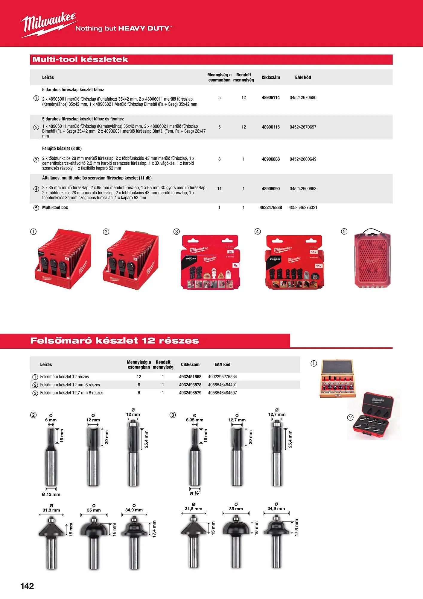 Katalógus Milwaukeetool akciós újság augusztus 14.-tól december 31.-ig 2024. - Oldal 142