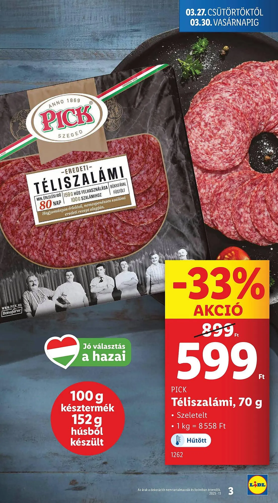 Katalógus Lidl akciós újság március 27.-tól április 2.-ig 2025. - Oldal 3