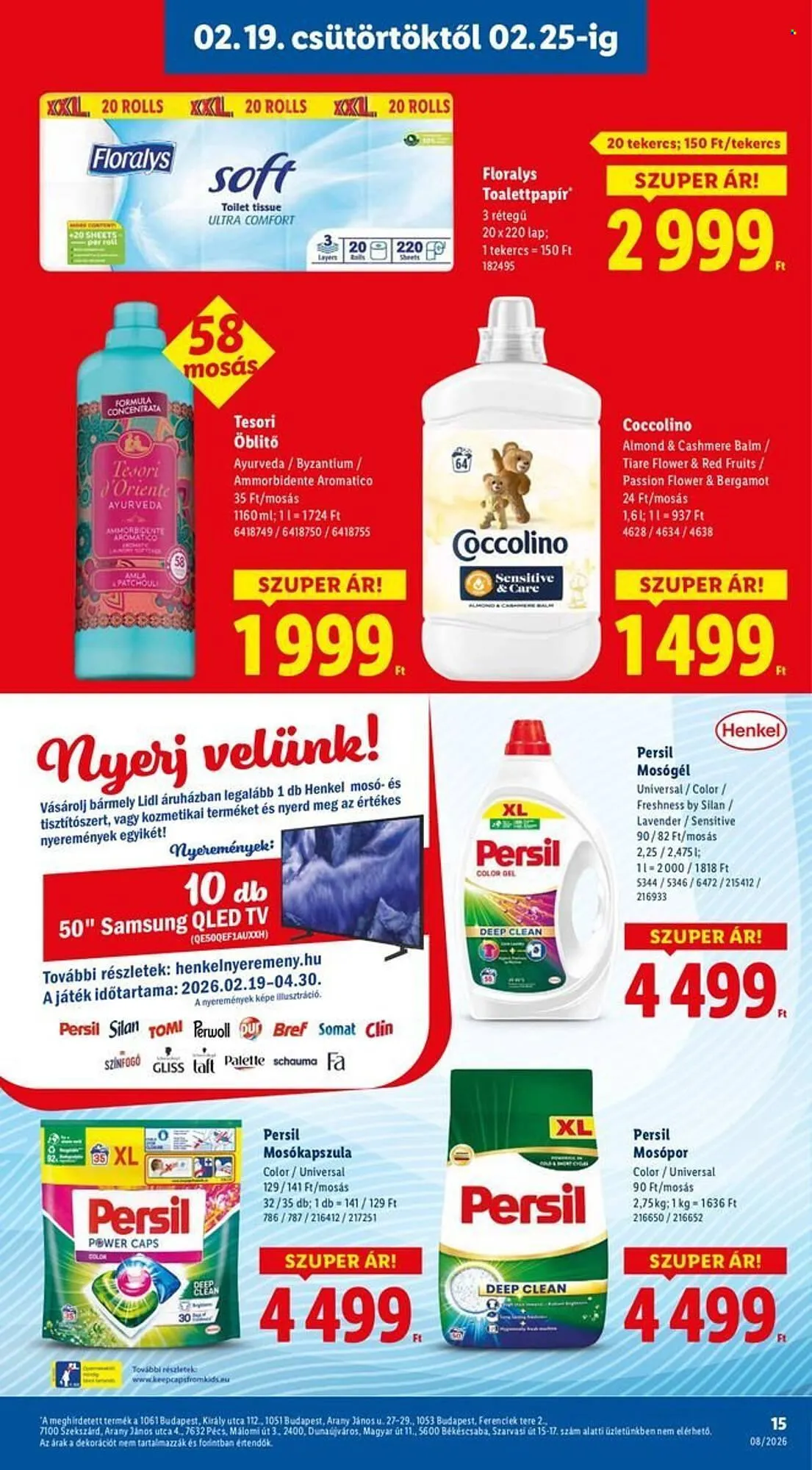 Katalógus Lidl akciós újság február 19.-tól február 25.-ig 2026. - Oldal 15