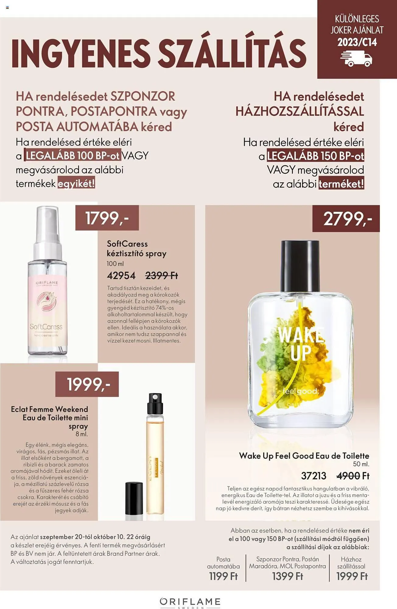 Katalógus Oriflame akciós újság szeptember 20.-tól október 10.-ig 2023. - Oldal 1