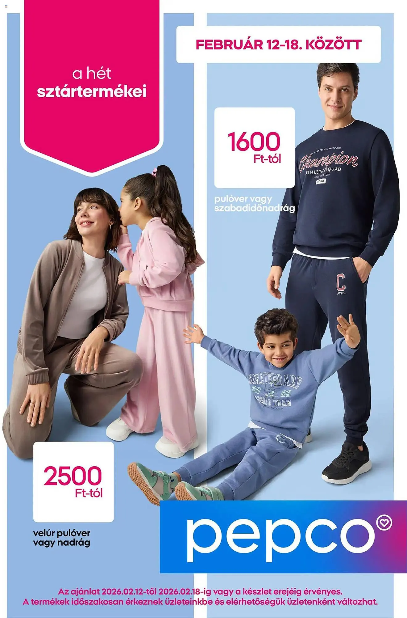 Pepco akciós újság - 1