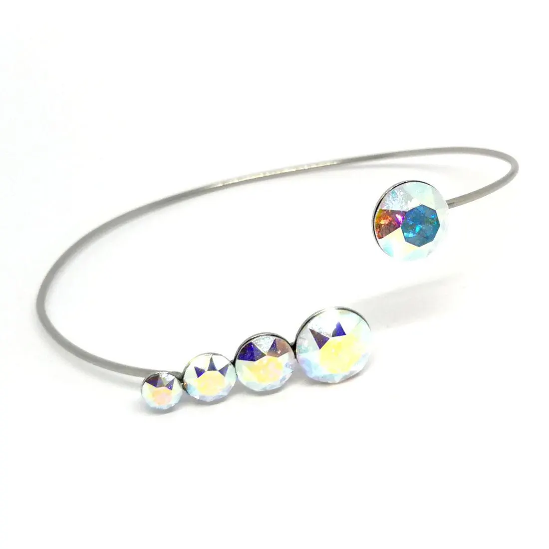 Hóember karkötő Swanis® prémium kristállyal díszítve