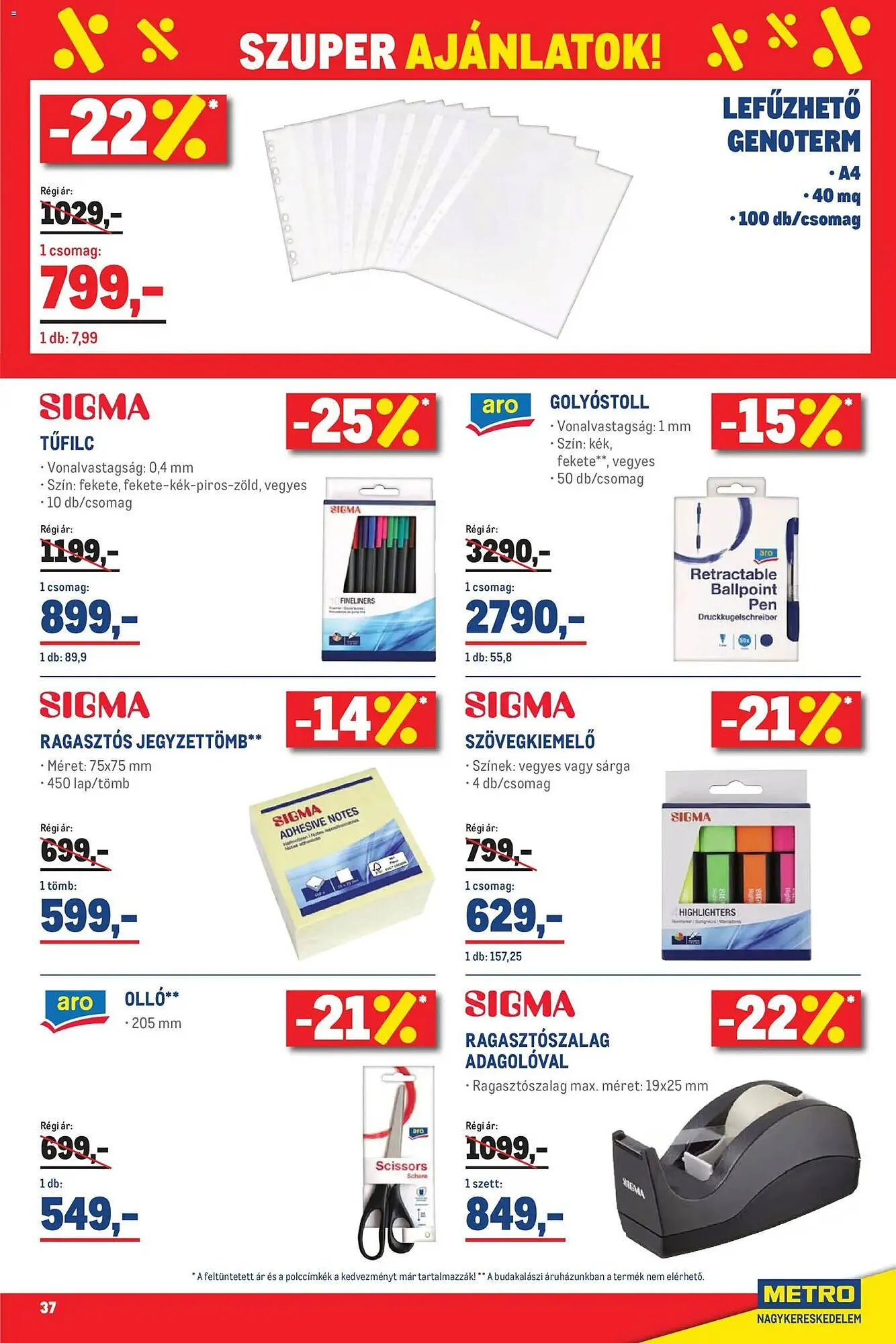 Katalógus Metro akciós újság április 7.-tól április 30.-ig 2026. - Oldal 38