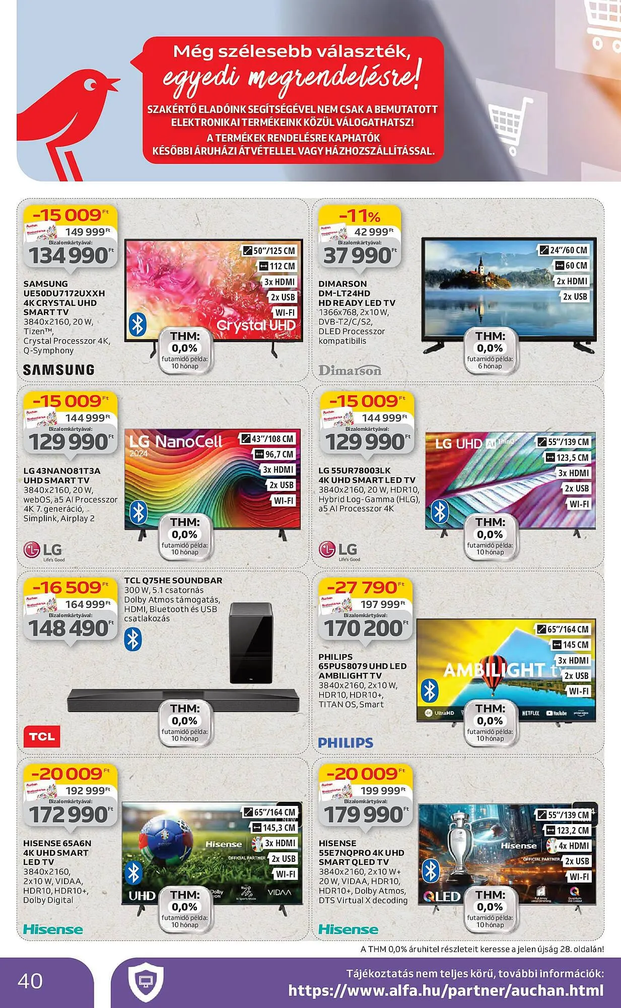 Katalógus Auchan akciós újság június 19.-tól június 25.-ig 2025. - Oldal 40