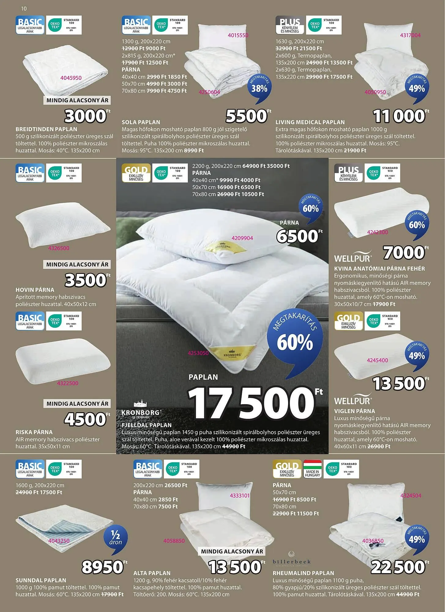 Katalógus JYSK akciós újság március 5.-tól április 8.-ig 2025. - Oldal 10