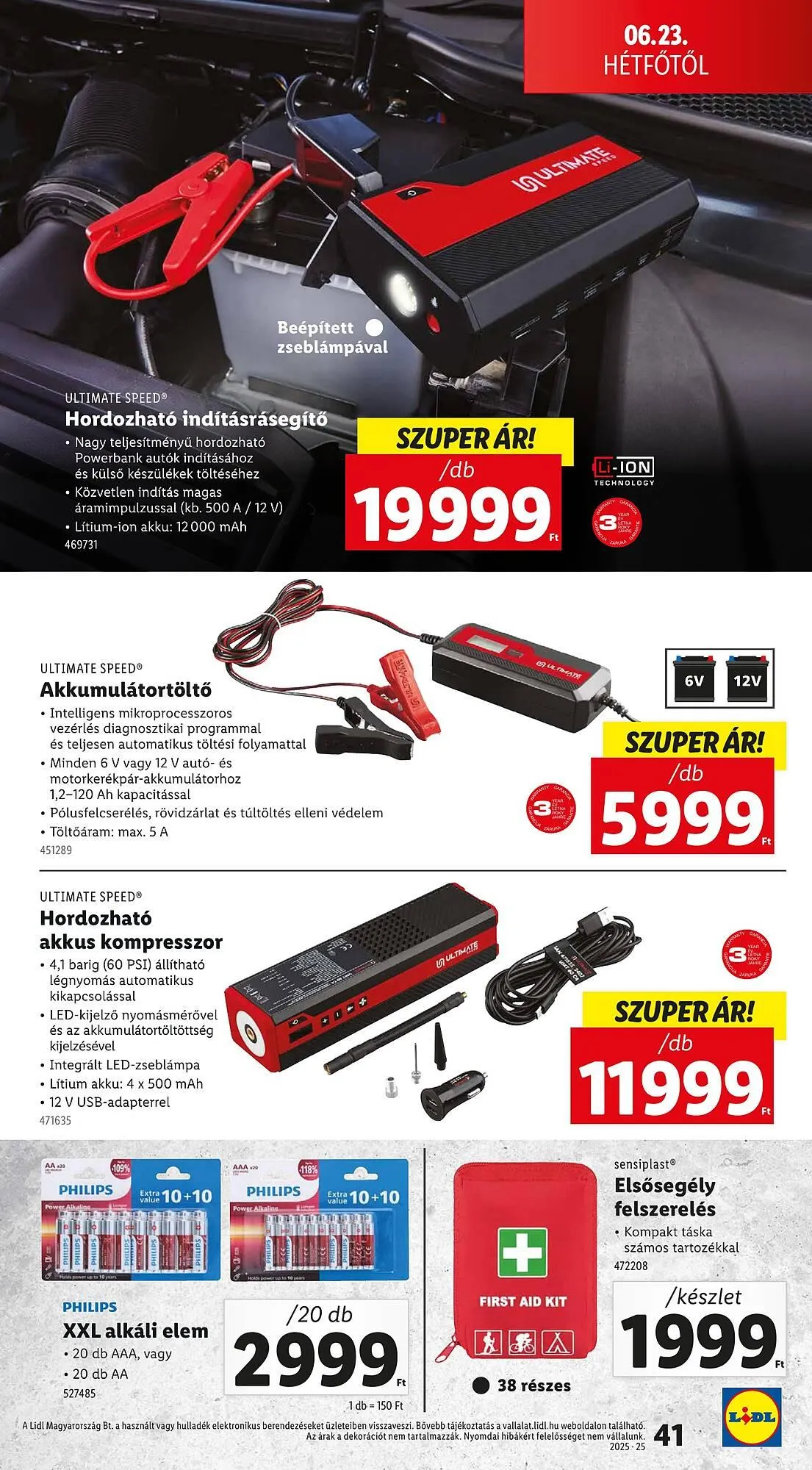 Katalógus Lidl akciós újság június 19.-tól június 25.-ig 2025. - Oldal 41