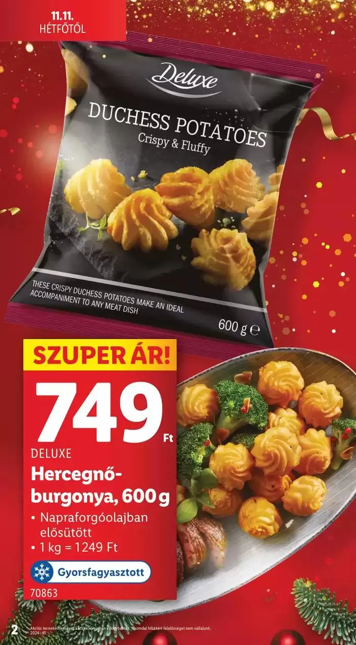 Katalógus Ünnepi Deluxe-katalógus november 11.-tól december 31.-ig 2024. - Oldal 2