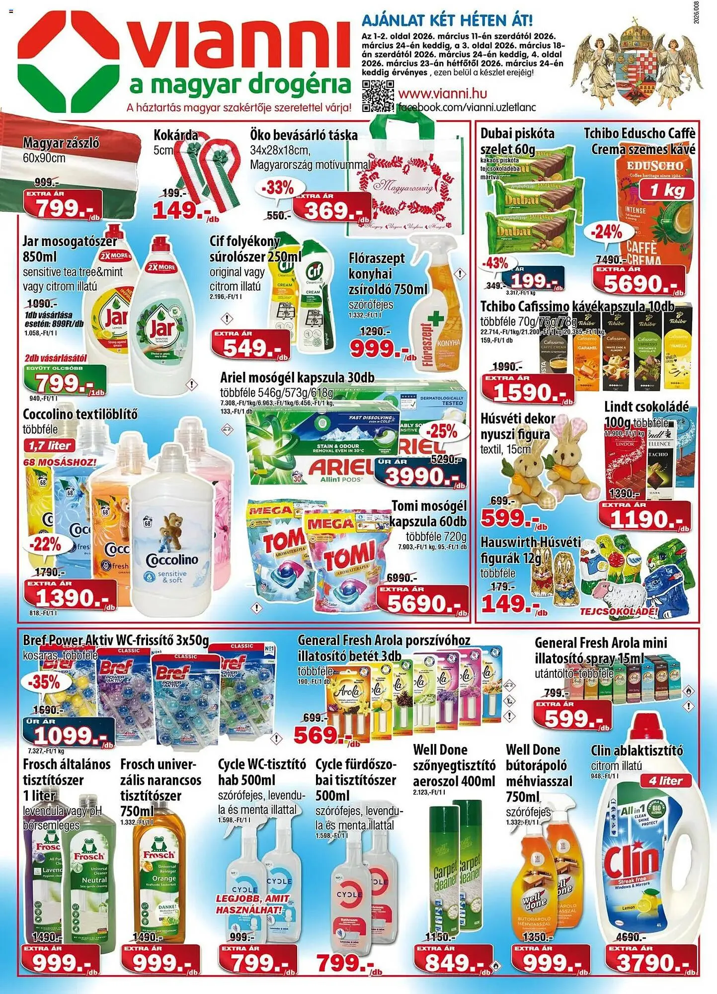 Vianni Drogéria akciós újság - 1