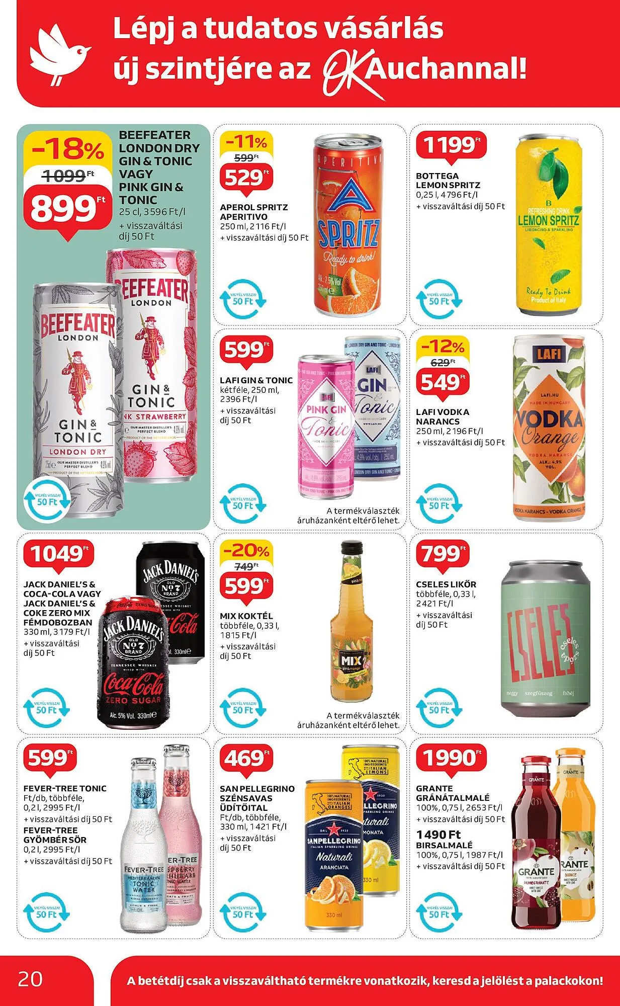 Katalógus Auchan akciós újság április 24.-tól április 30.-ig 2025. - Oldal 20