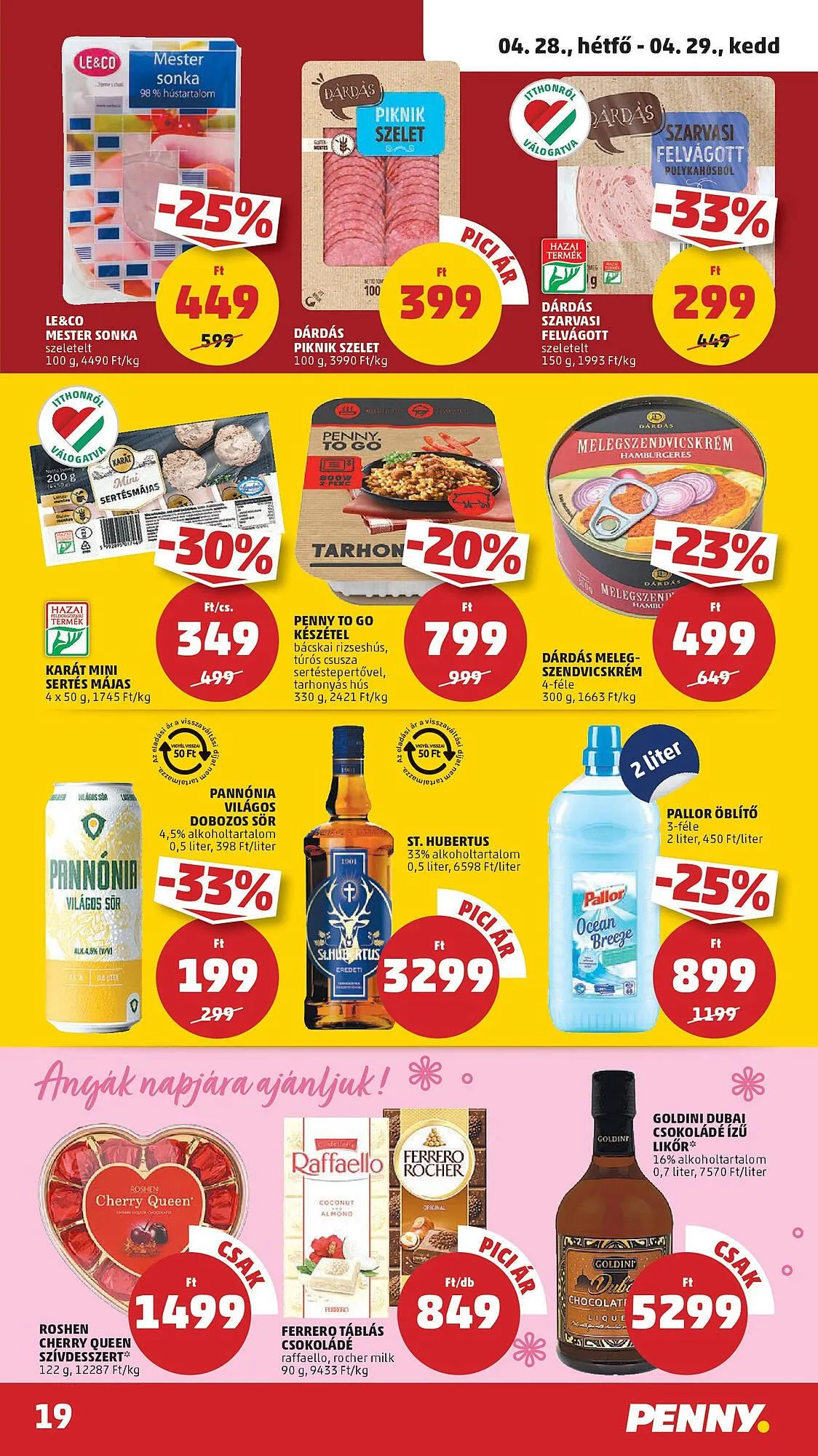 Katalógus PENNY akciós újság április 24.-tól április 29.-ig 2025. - Oldal 19