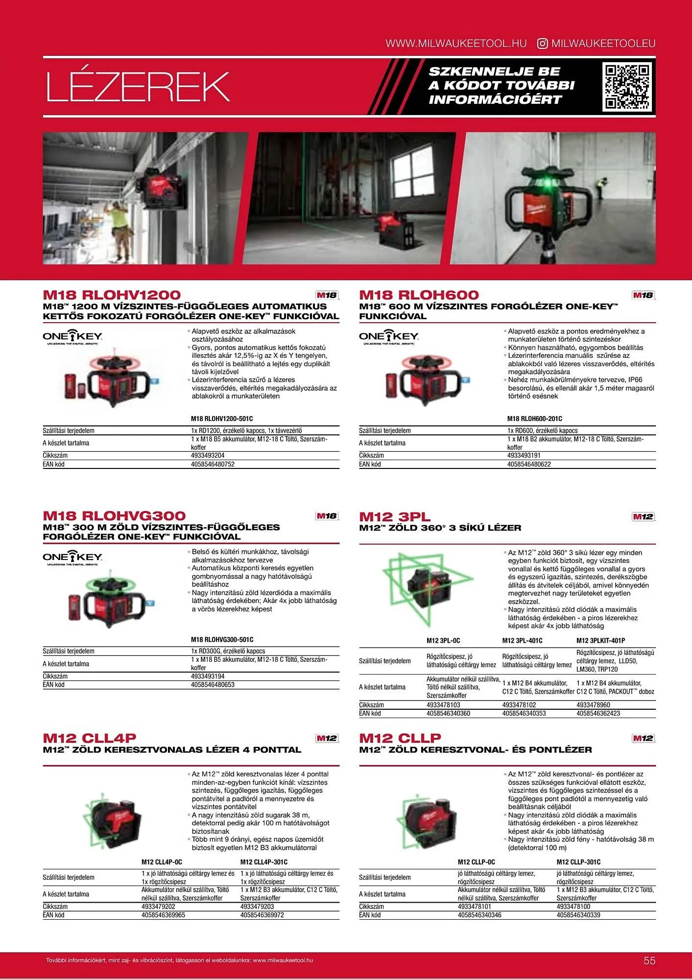 Katalógus Milwaukeetool akciós újság augusztus 14.-tól december 31.-ig 2025. - Oldal 55