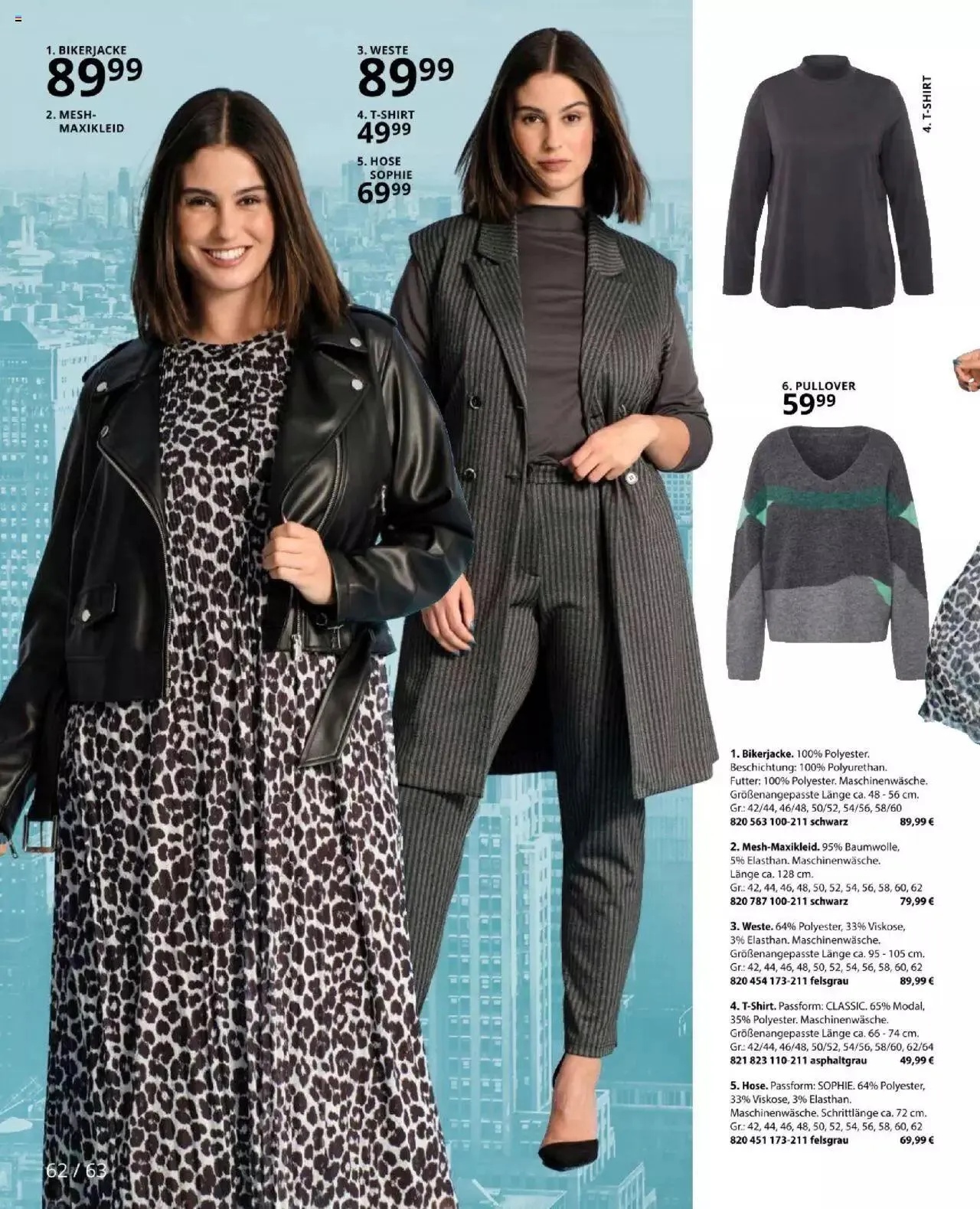 Katalógus Ulla Popken Akciós újság szeptember 1.-tól szeptember 30.-ig 2023. - Oldal 62