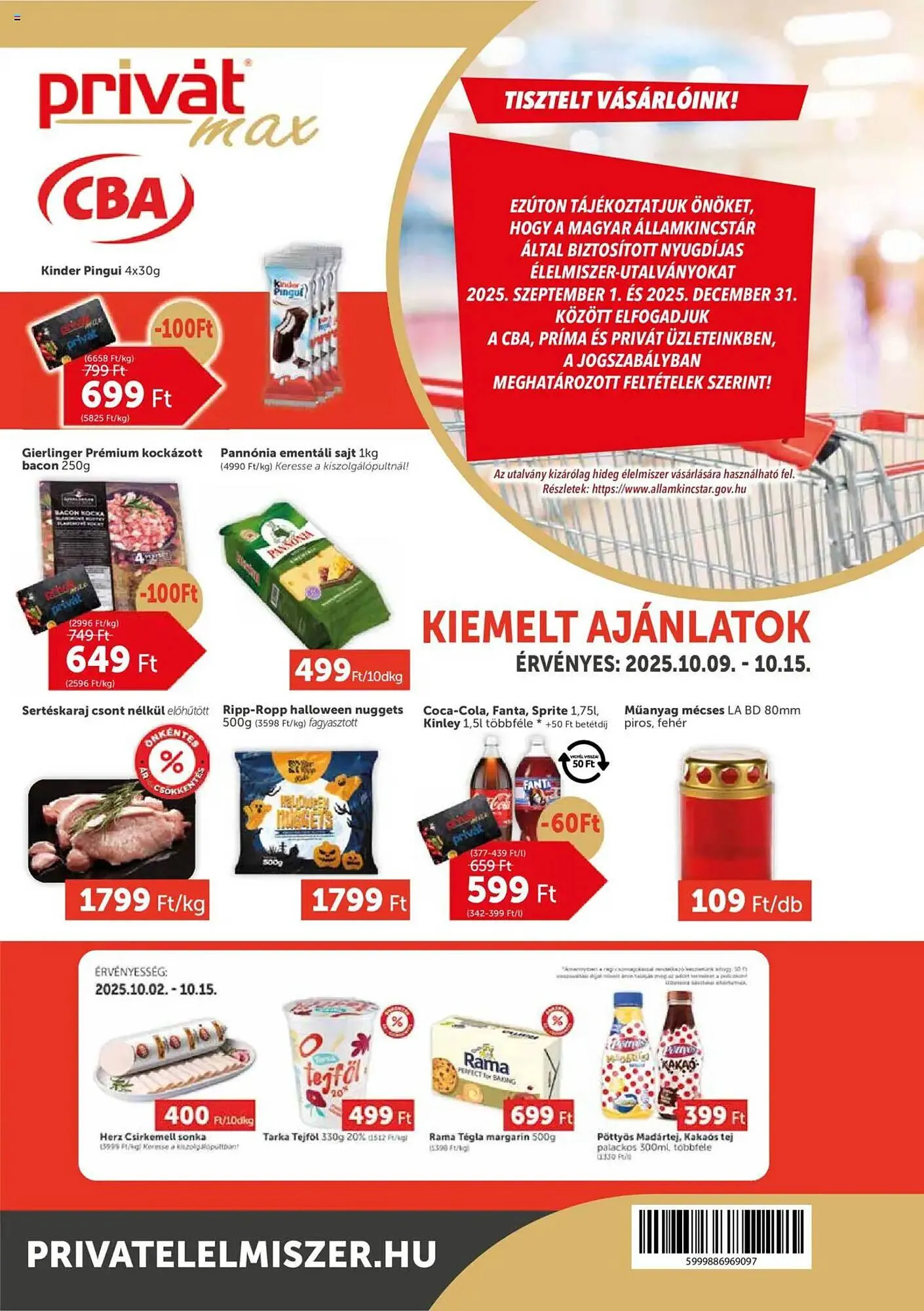 PRIVÁT akciós újság - 1