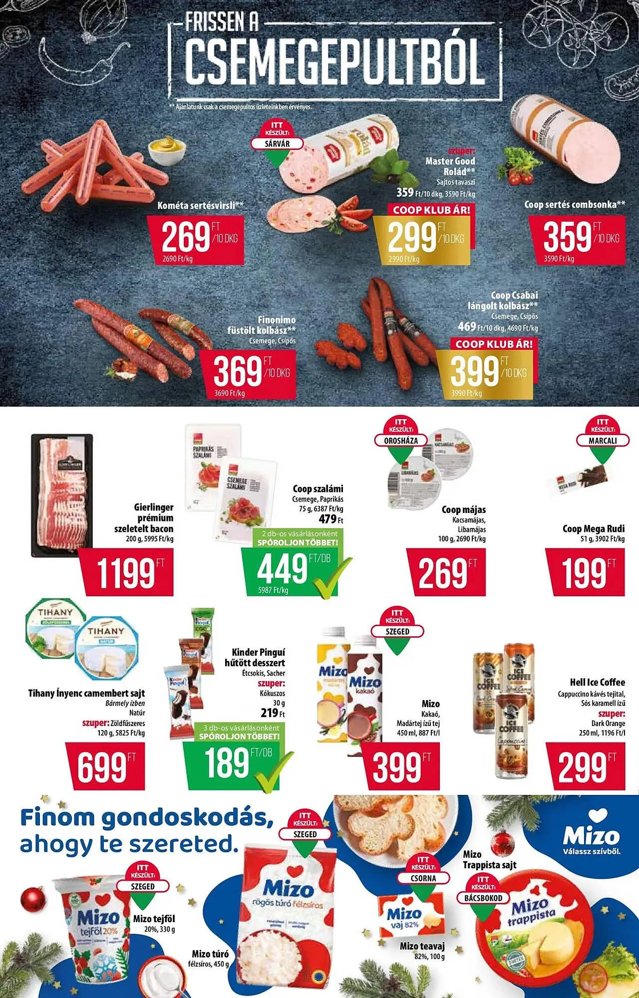 Katalógus Coop akciós újság december 4.-tól december 10.-ig 2025. - Oldal 2