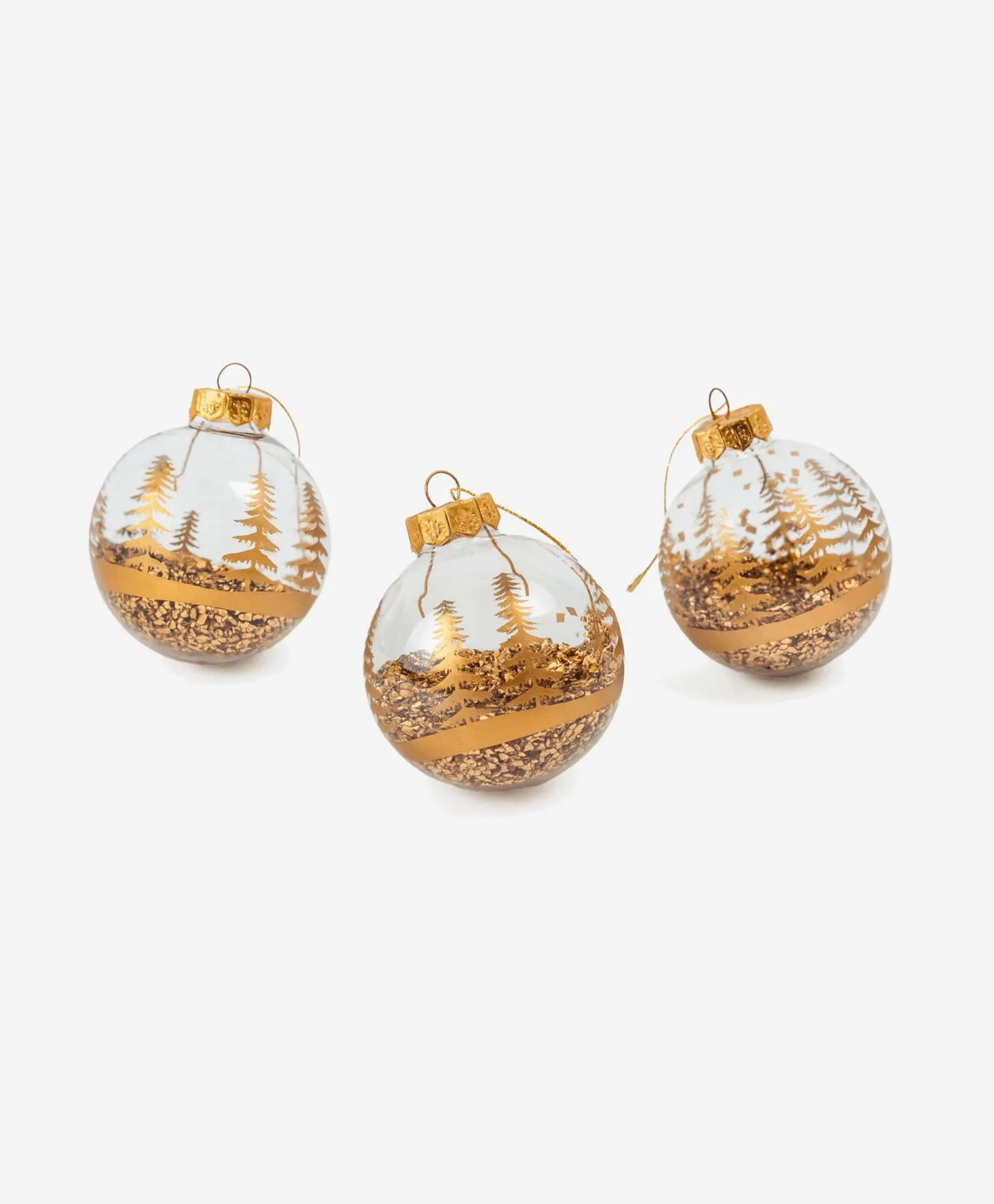 Set 3 globuri din plastic