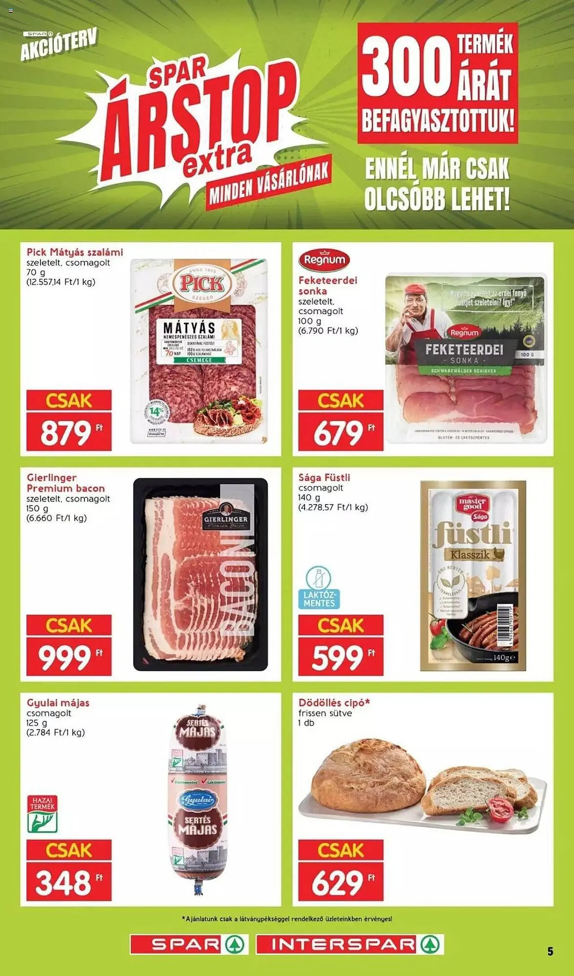 Katalógus Interspar akciós újság augusztus 1.-tól szeptember 30.-ig 2023. - Oldal 5