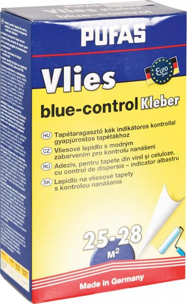 Pufas blue control vlies