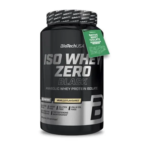 Iso Whey Zero Black tejsavófehérje - izolátum alapú italpor 908 g