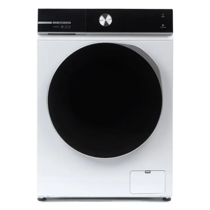 MATURA MAS1808, Mosógép, 8 kg, 1400 ford./perc, A energiaosztály, Gőz, Dobtisztítás, inverteres motor, szín SmartControl, Fehér