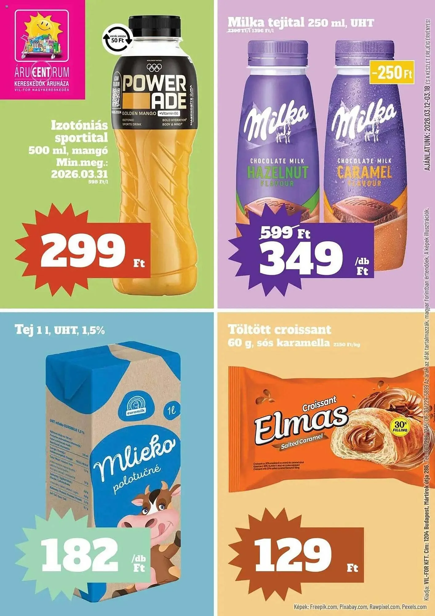 Katalógus Vil-For akciós újság március 12.-tól március 18.-ig 2026. - Oldal 1