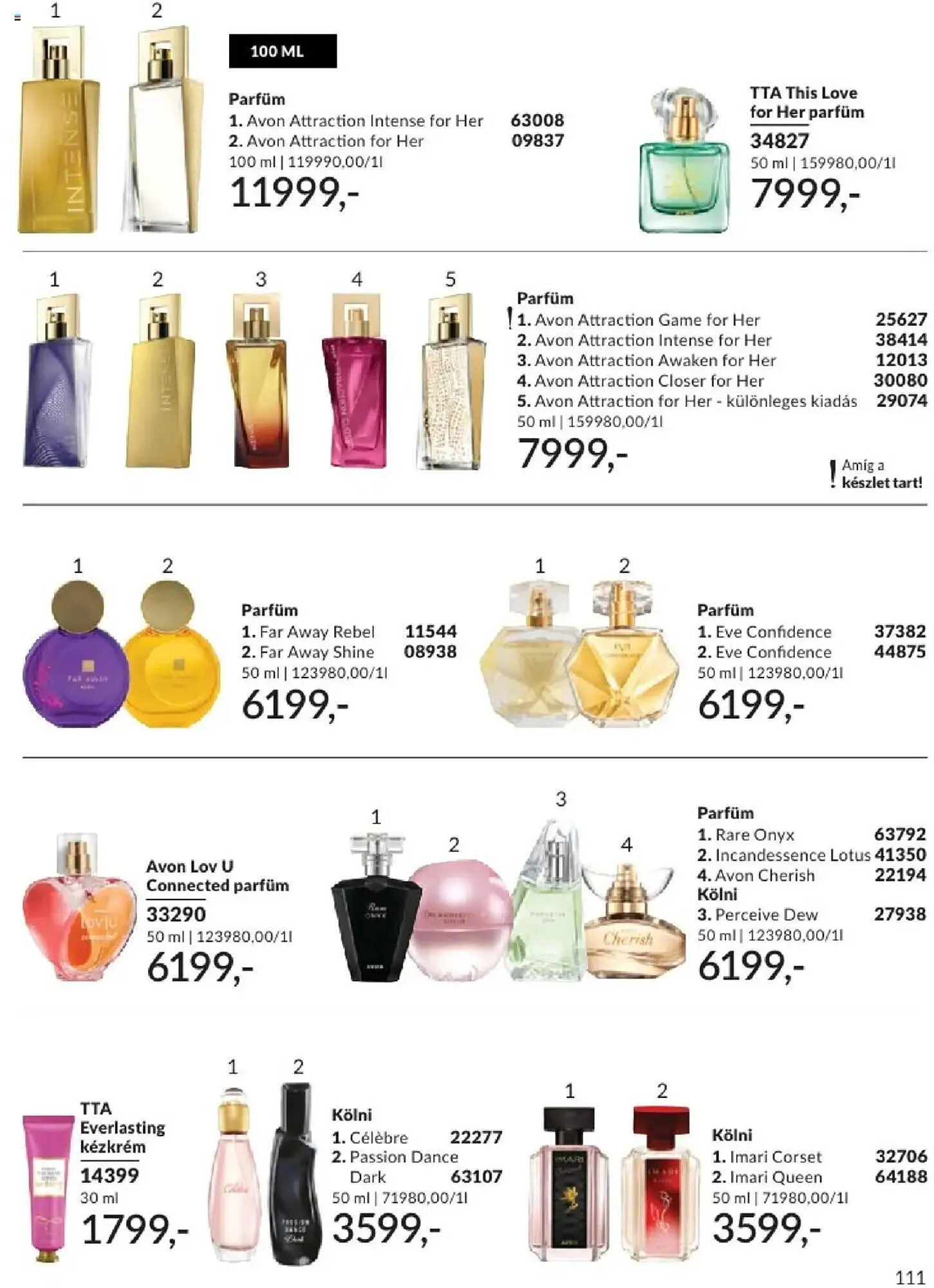 Katalógus AVON akciós újság augusztus 1.-tól augusztus 31.-ig 2025. - Oldal 110