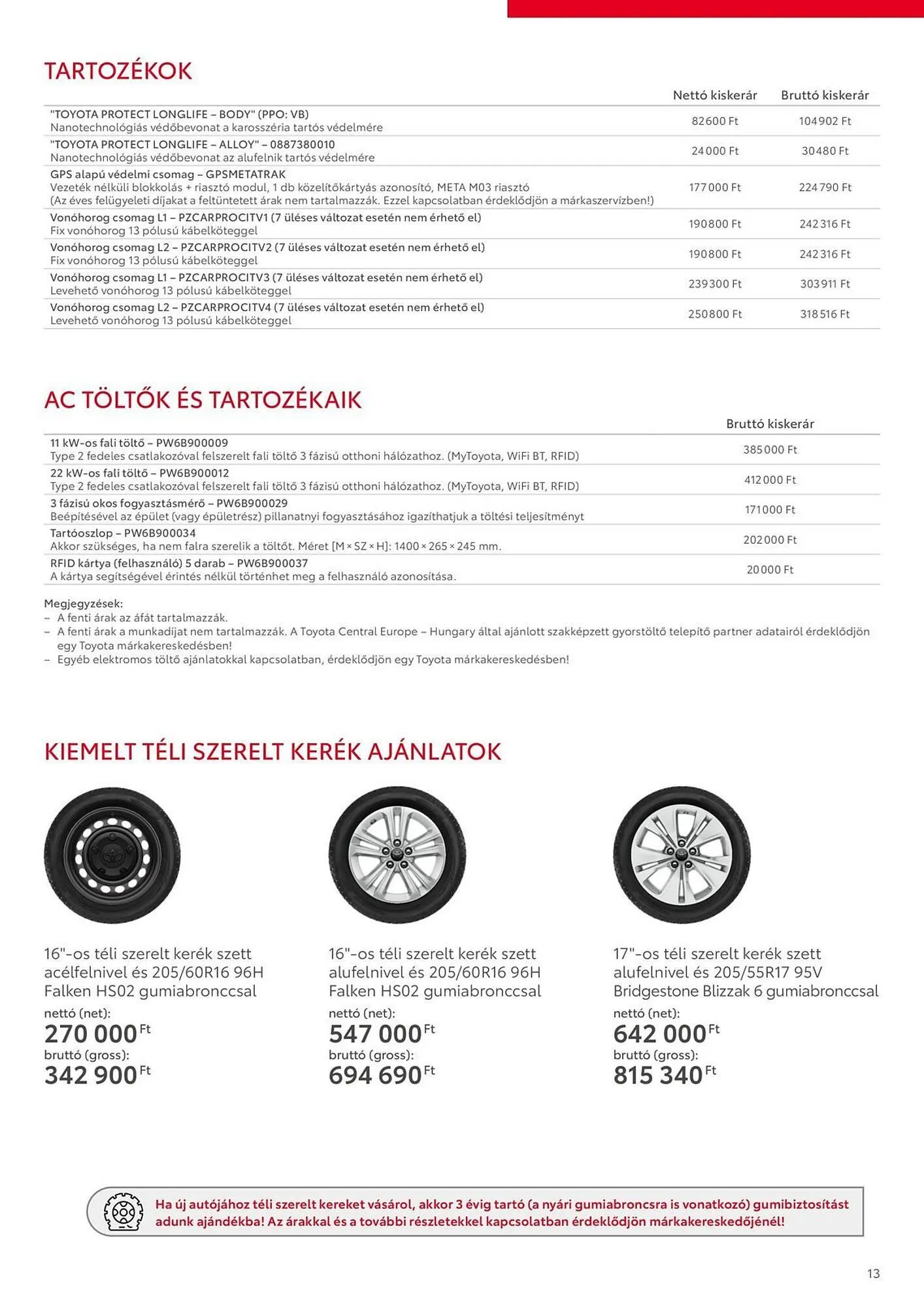 Katalógus Toyota akciós újság április 1.-tól május 31.-ig 2025. - Oldal 13