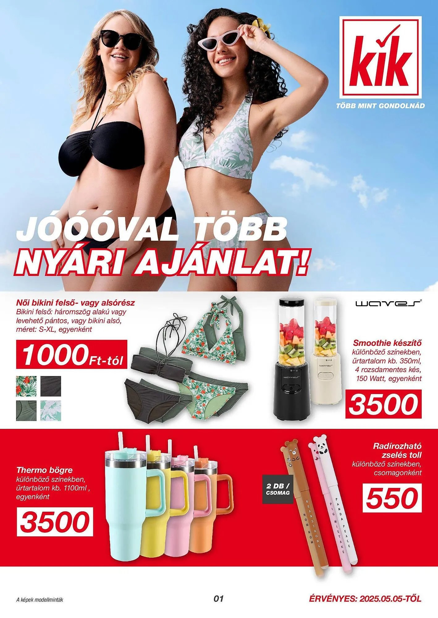 Kik akciós újság - 1