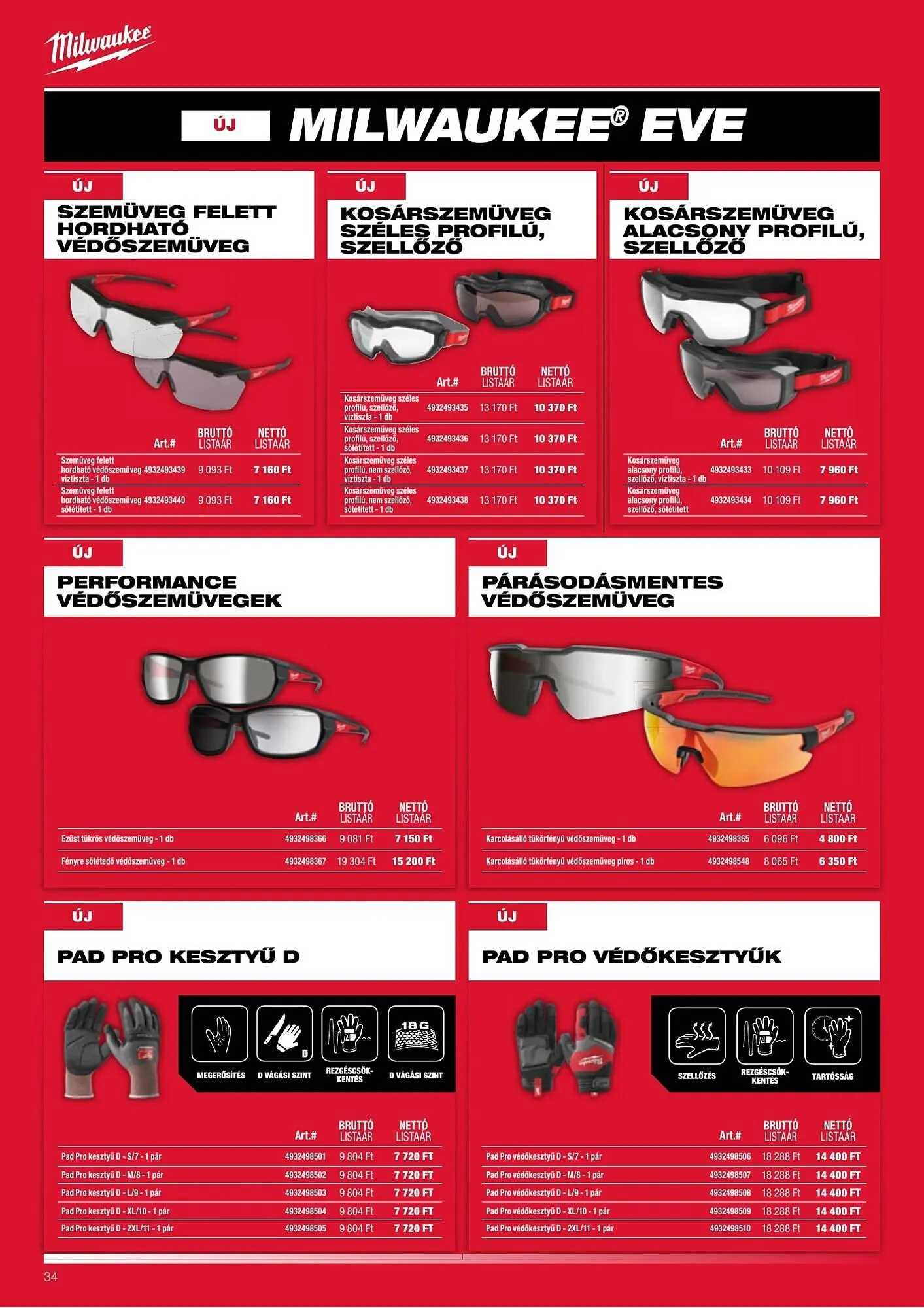 Katalógus Milwaukeetool akciós újság február 13.-tól július 31.-ig 2025. - Oldal 34