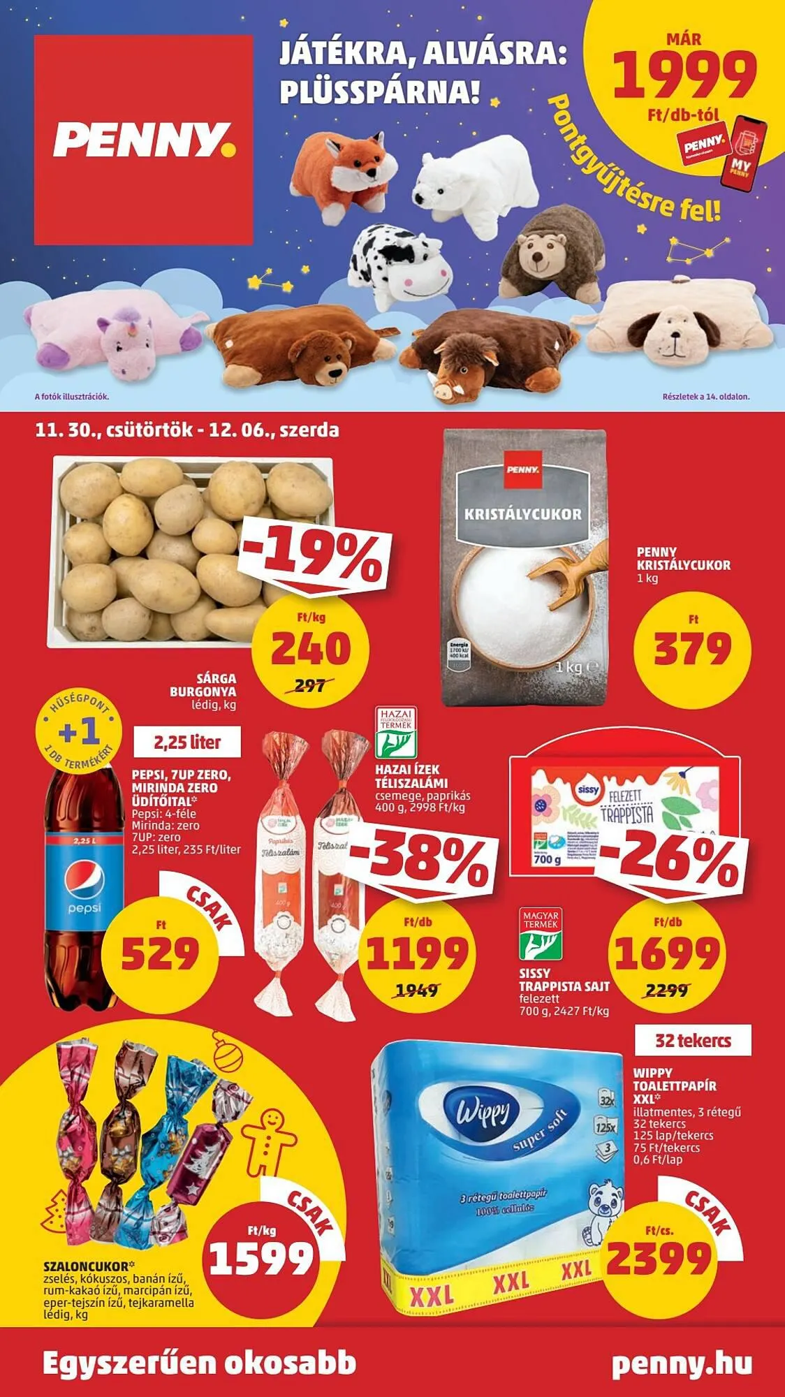 Katalógus PENNY akciós újság november 30.-tól december 6.-ig 2023. - Oldal 1