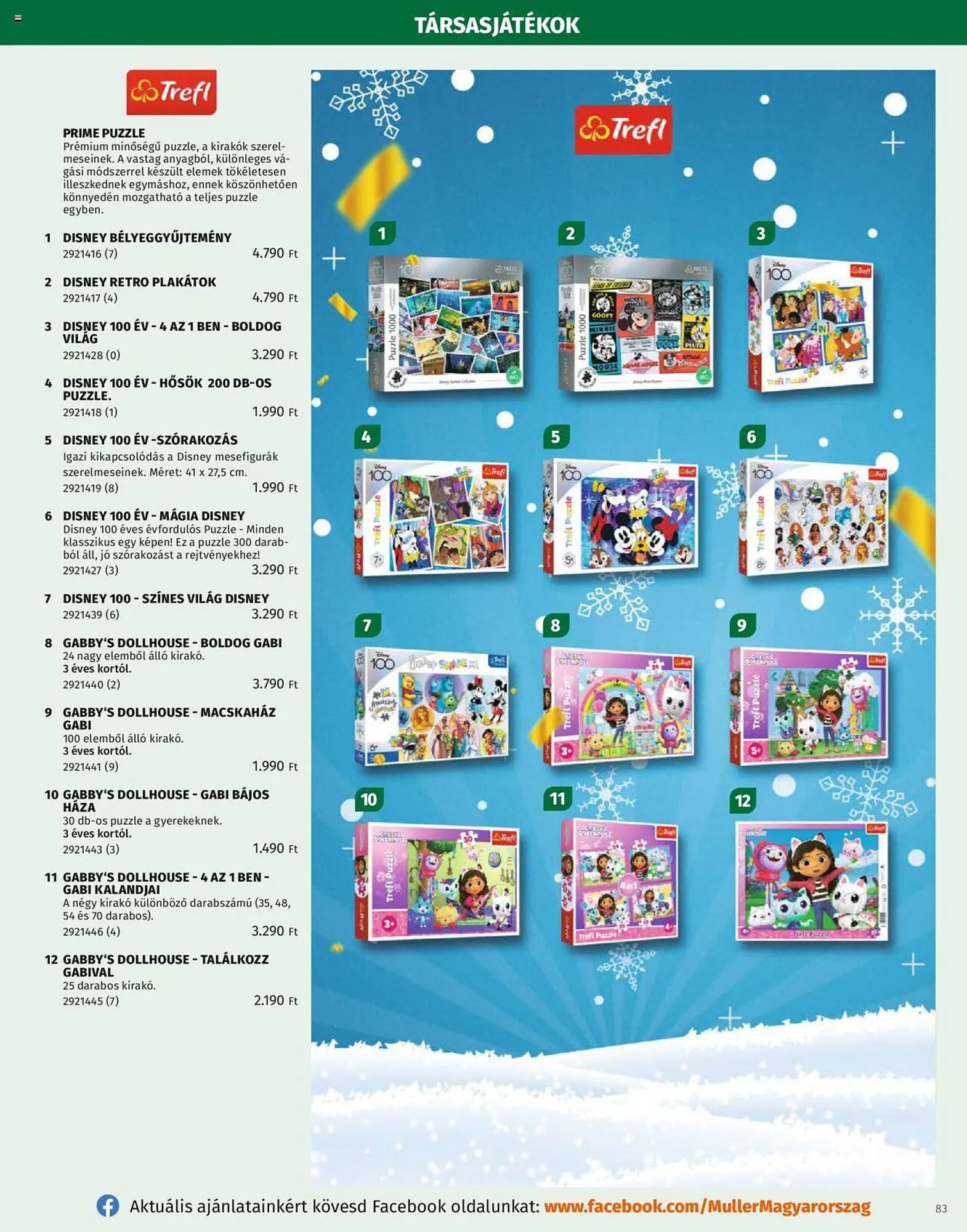 Katalógus Müller akciós újság október 30.-tól december 31.-ig 2023. - Oldal 83
