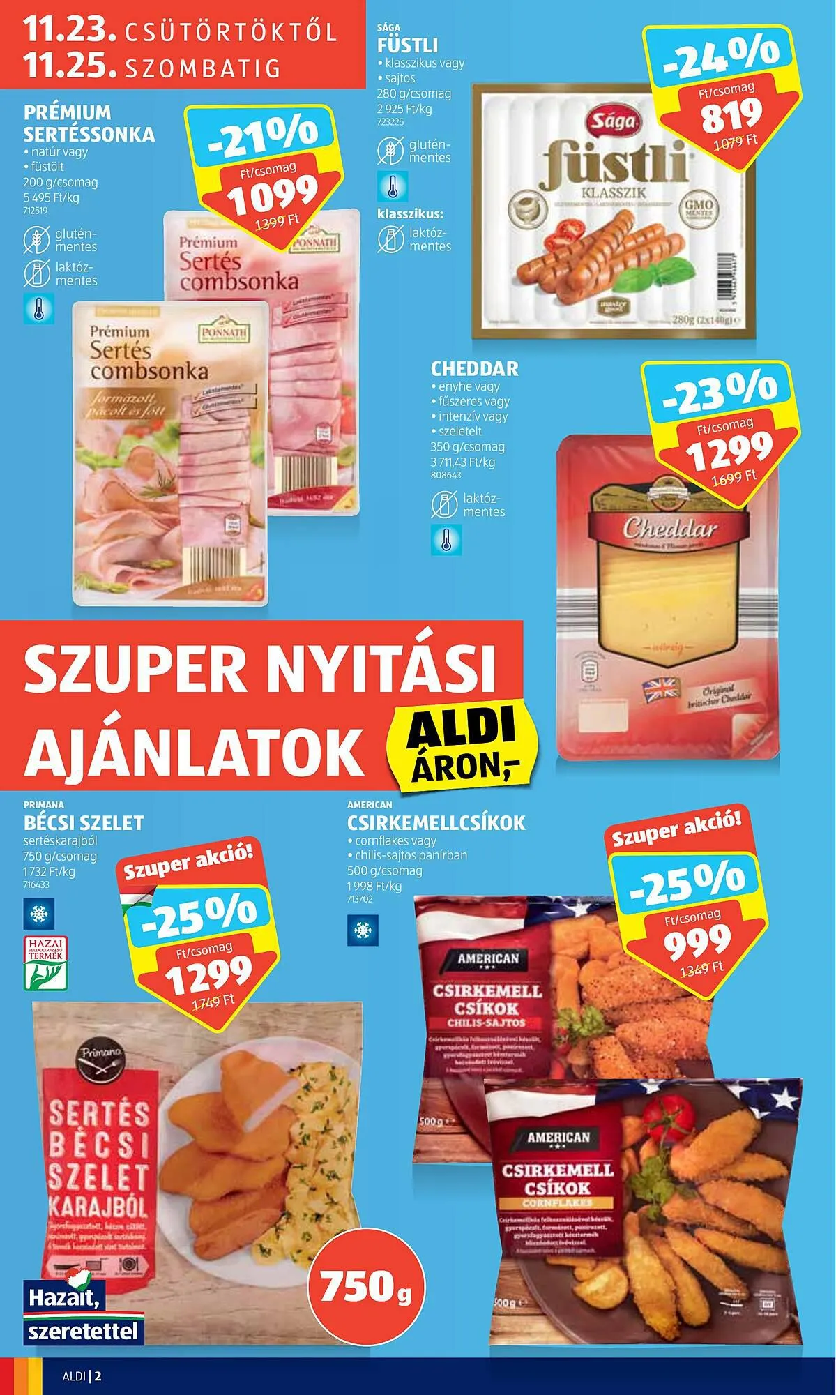 Katalógus ALDI akciós újság november 23.-tól november 23.-ig 2023. - Oldal 2