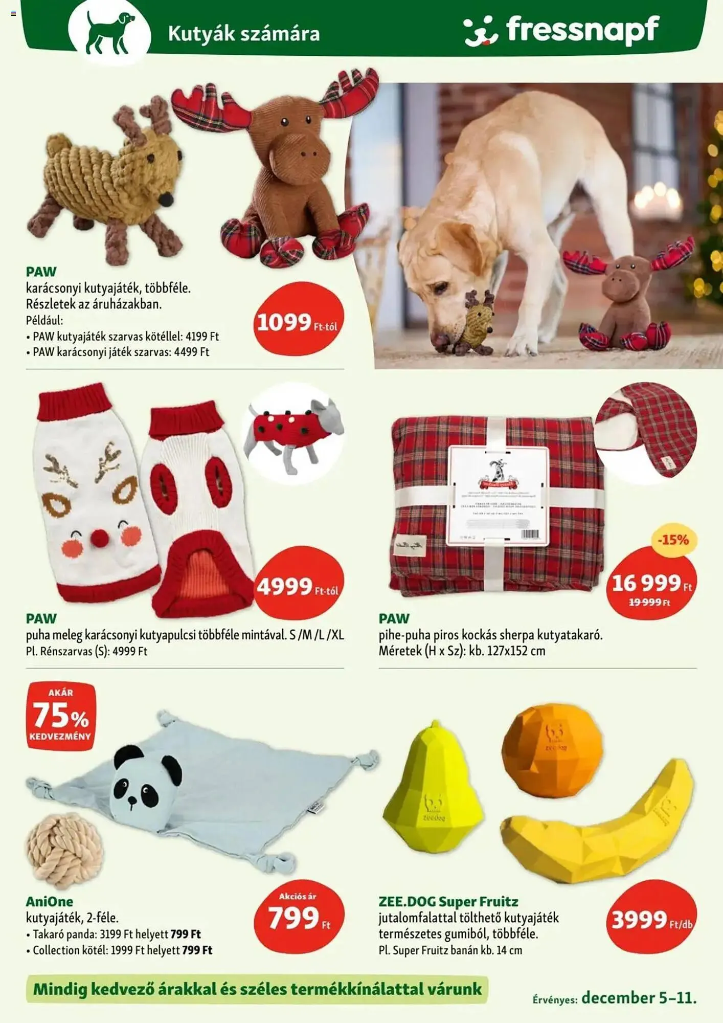 Katalógus Fressnapf akciós újság december 5.-tól december 11.-ig 2024. - Oldal 9